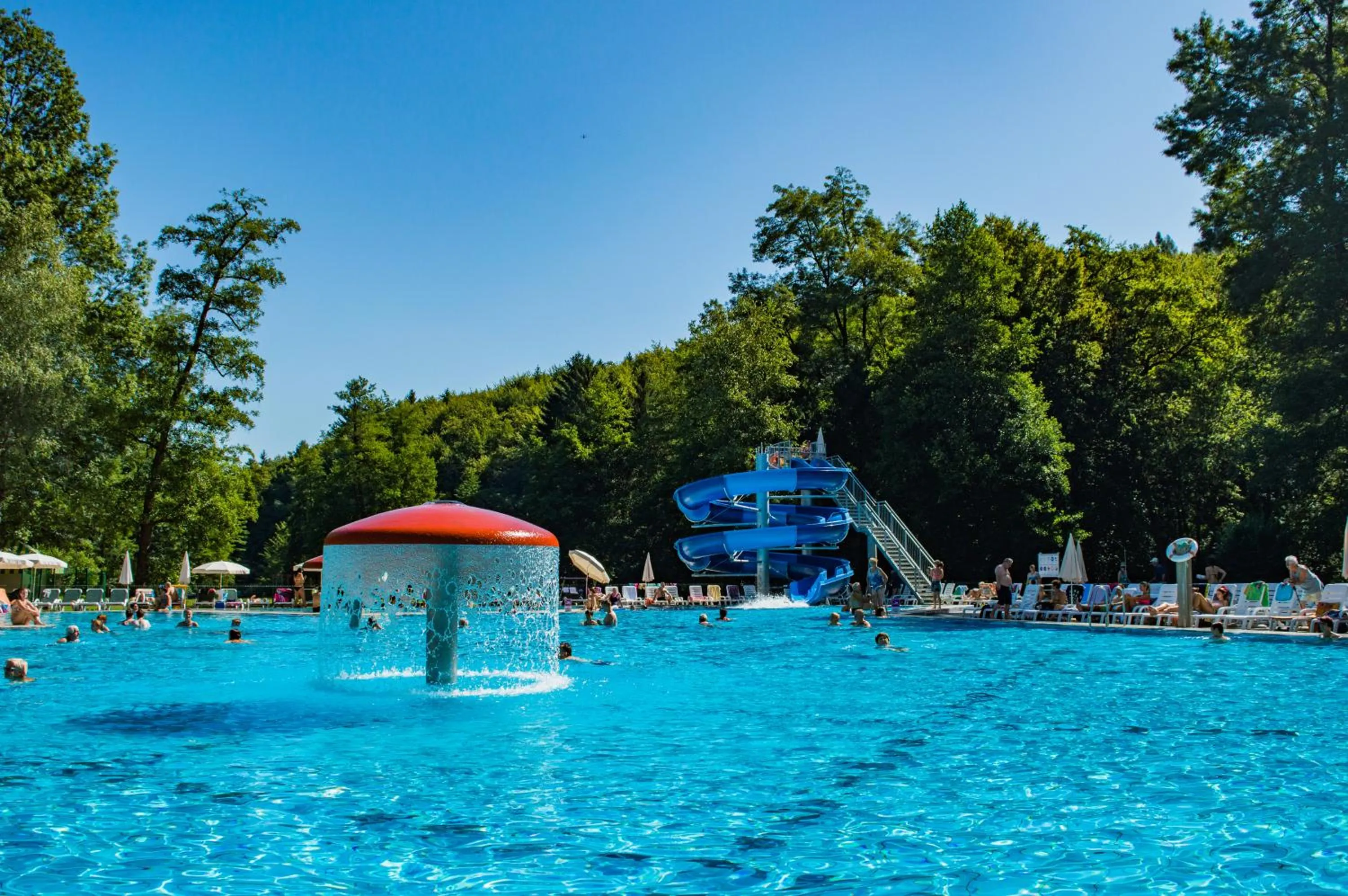 Swimming pool in Hotel Toplice - Terme Krka