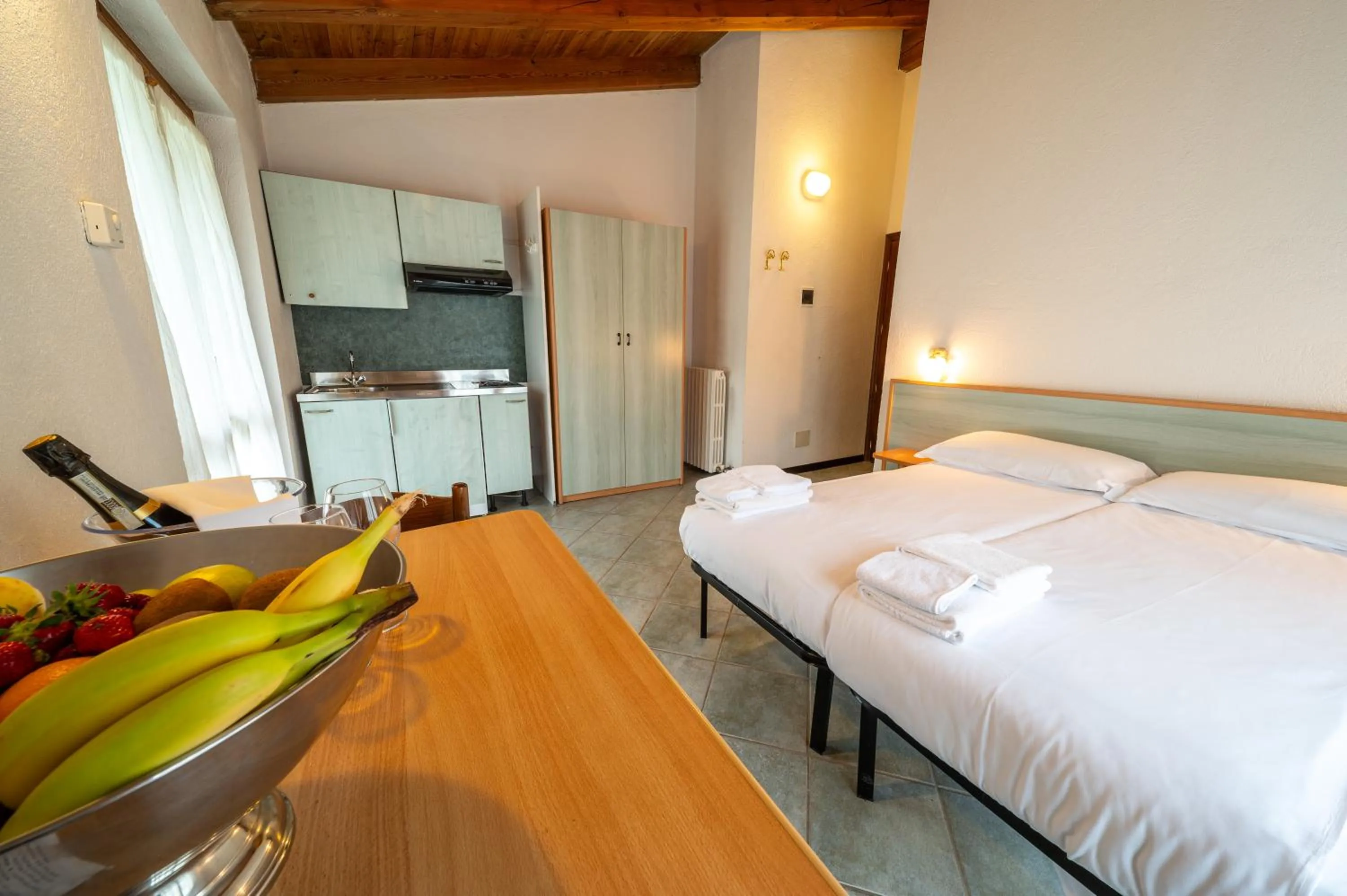 Bedroom, Bed in Residence Nube D'Argento