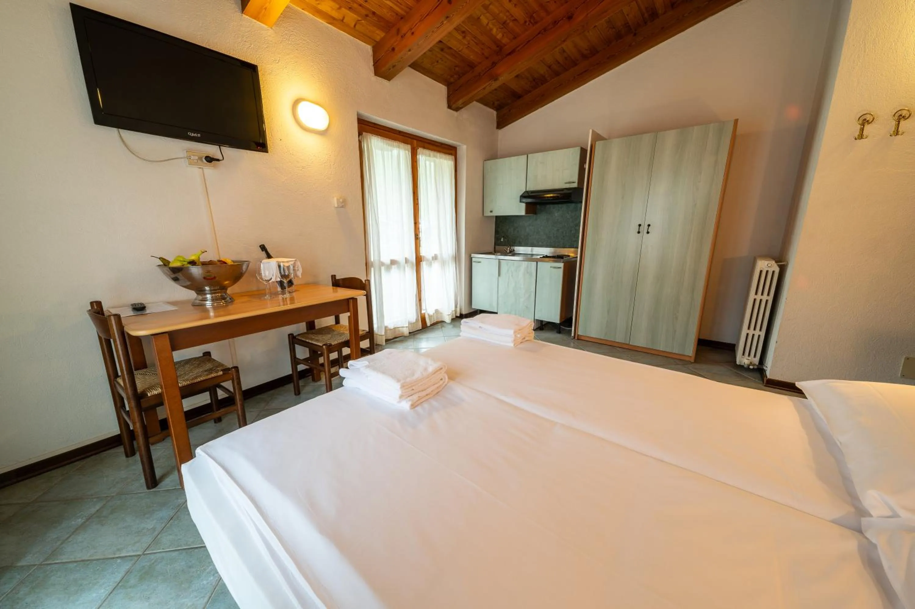 Bedroom, Bed in Residence Nube D'Argento