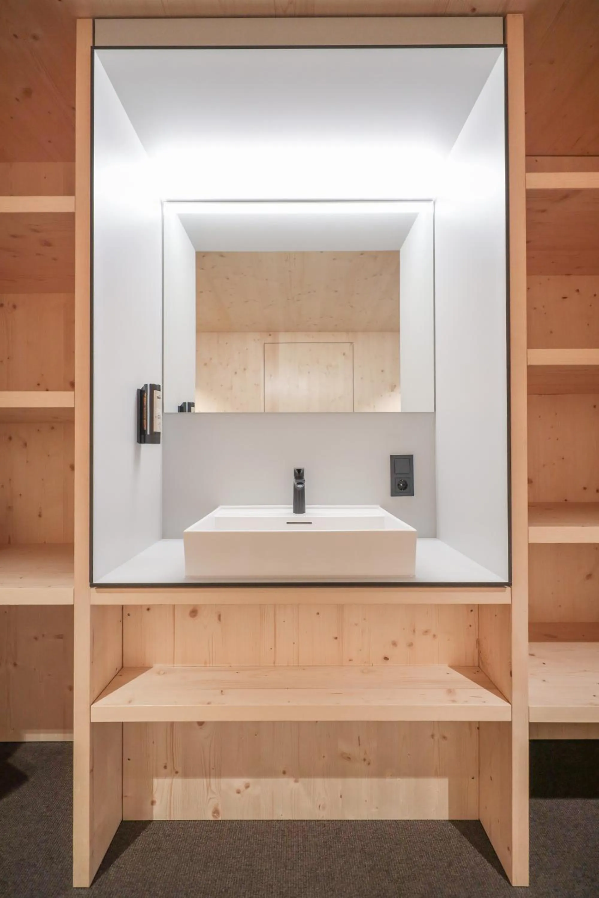 Bathroom in Revier Mountain Lodge Montafon
