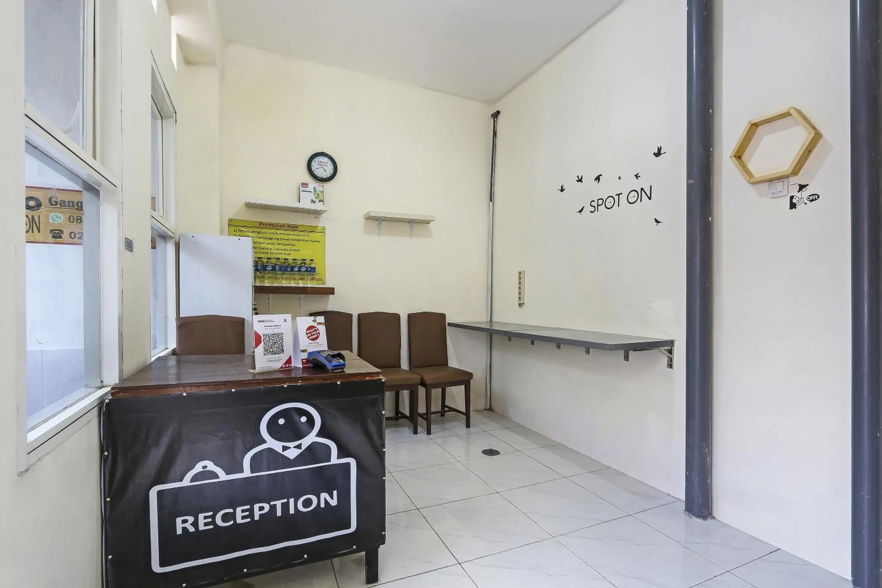 Lobby or reception in Hotel O Gang Tengah Homestay Syariah