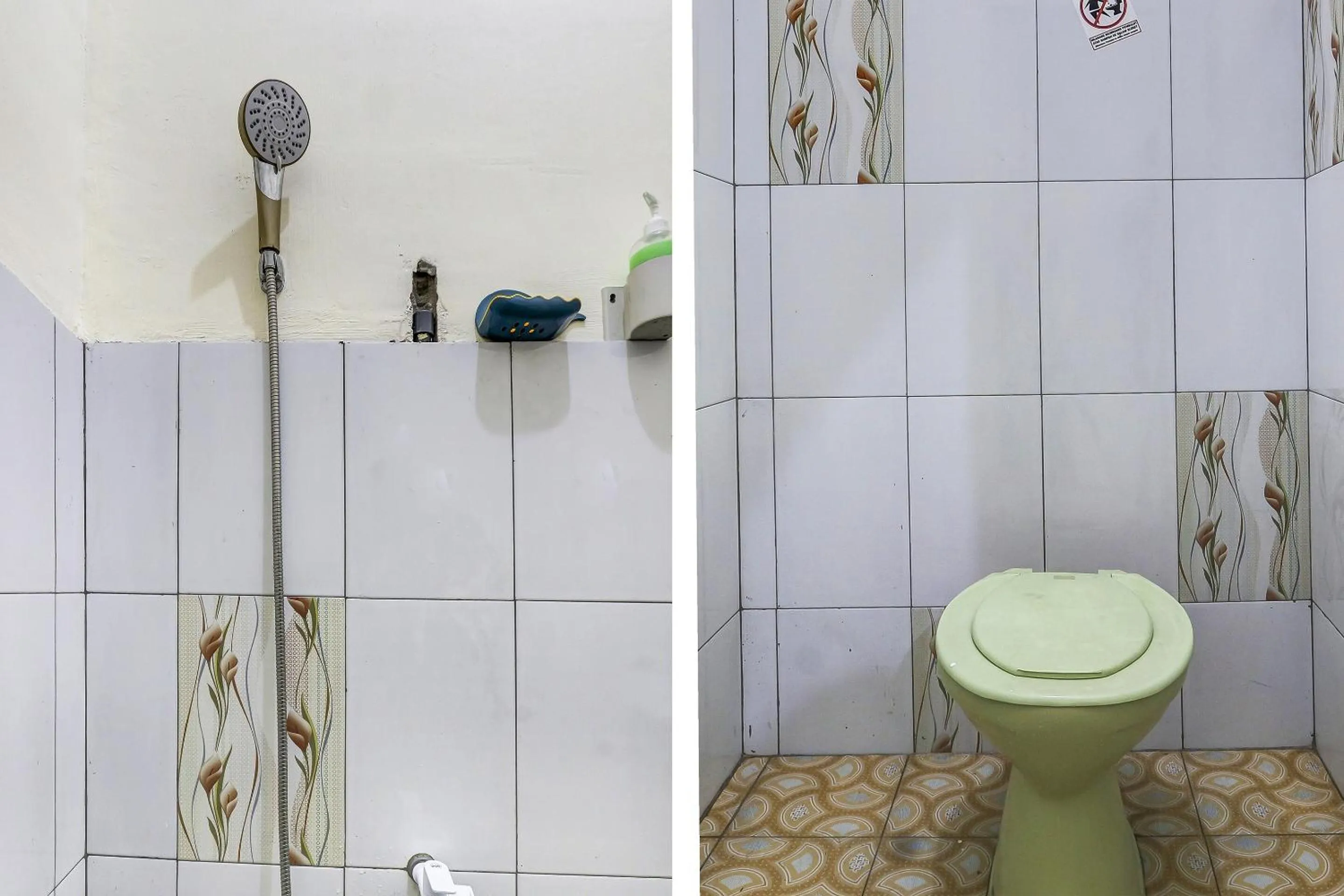 Bathroom in Hotel O Gang Tengah Homestay Syariah