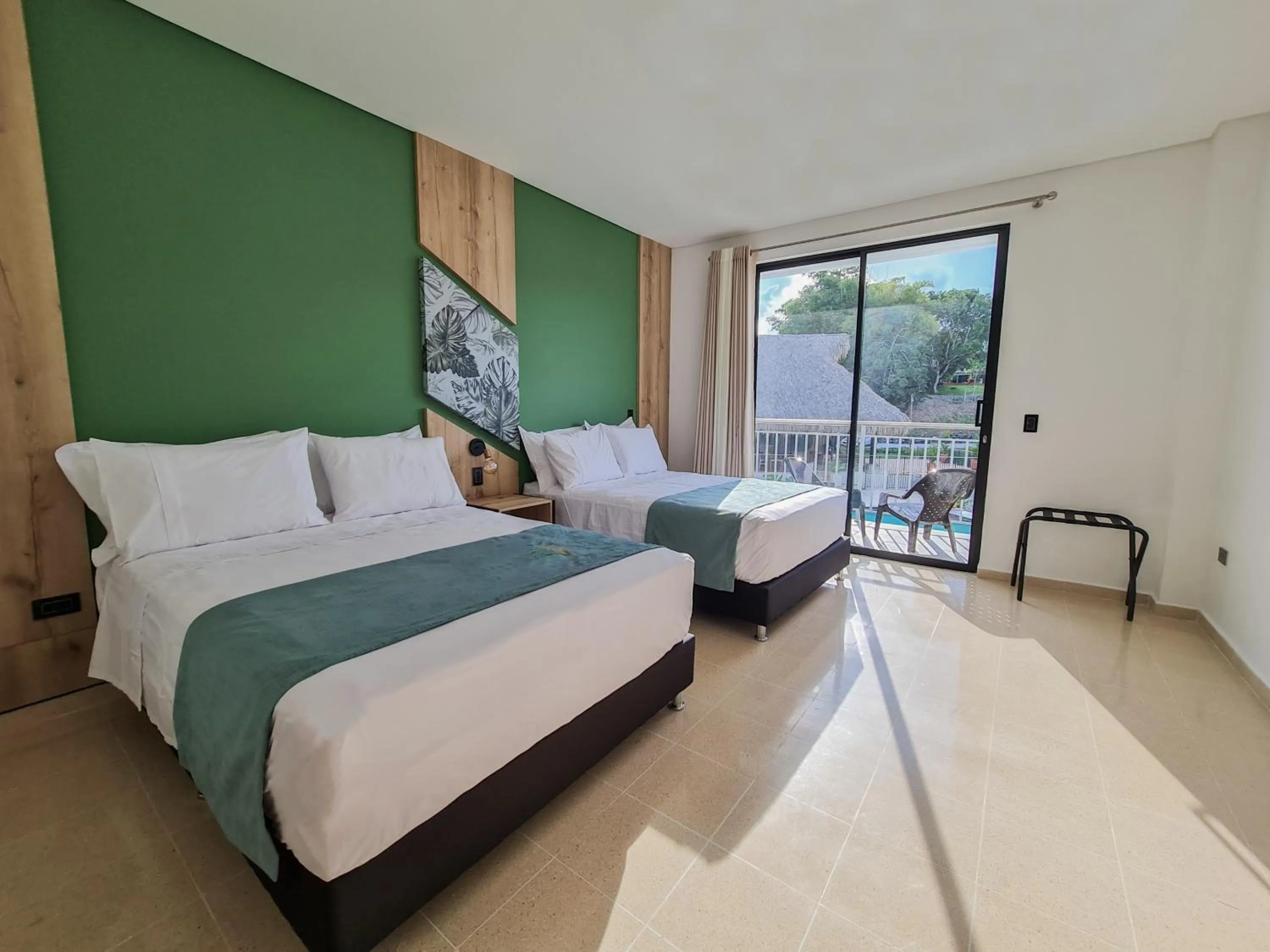 Bed in Hotel Arbóreo Doradal