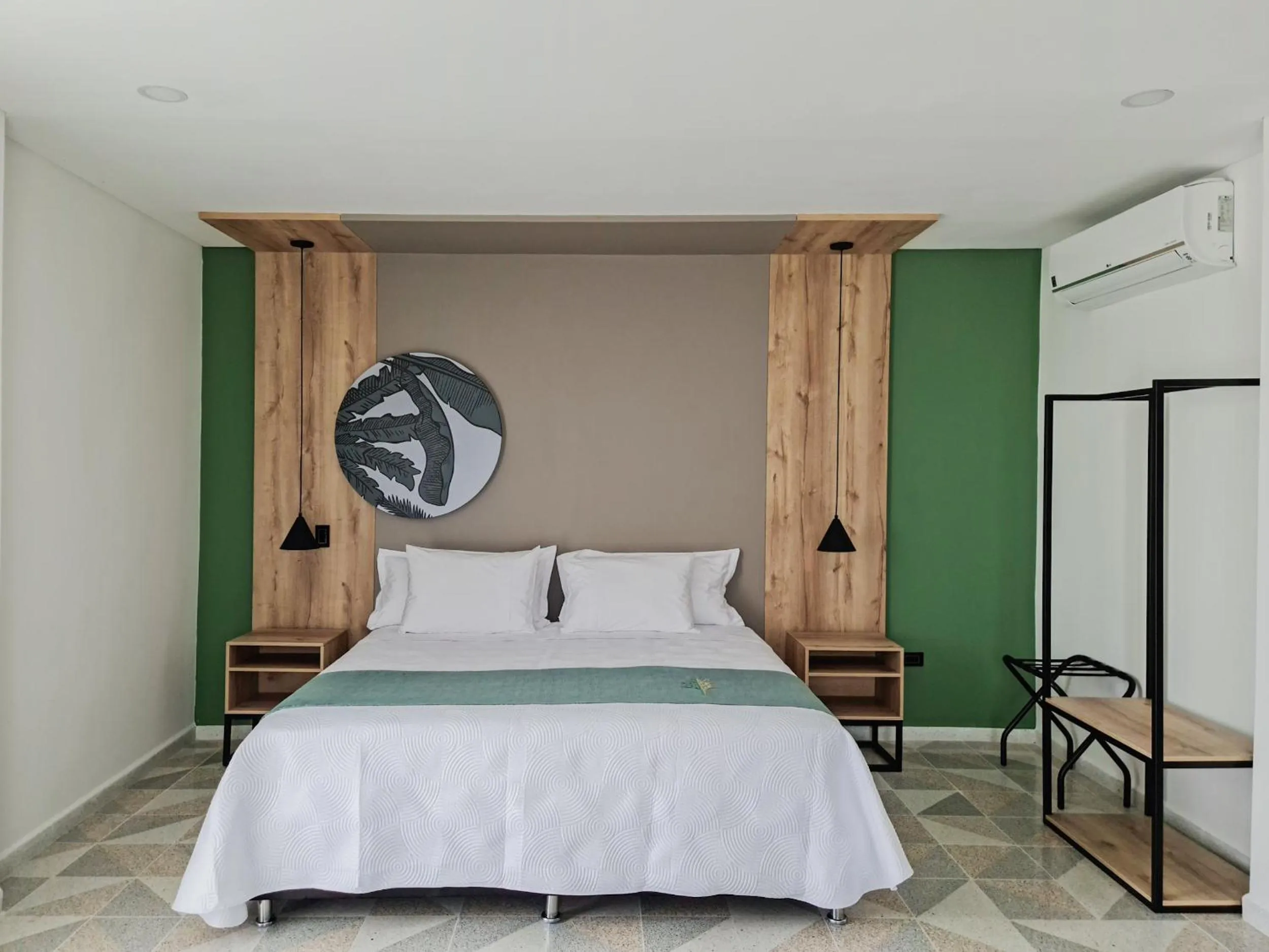 Bed in Hotel Arbóreo Doradal