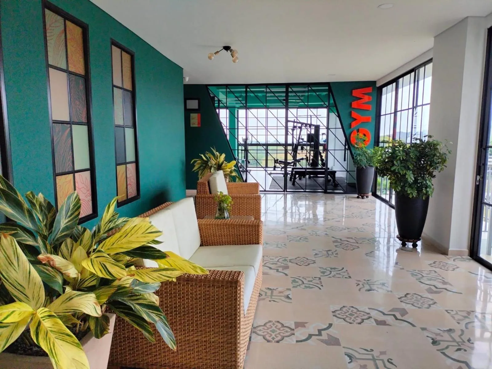 Fitness centre/facilities in Hotel Arbóreo Doradal