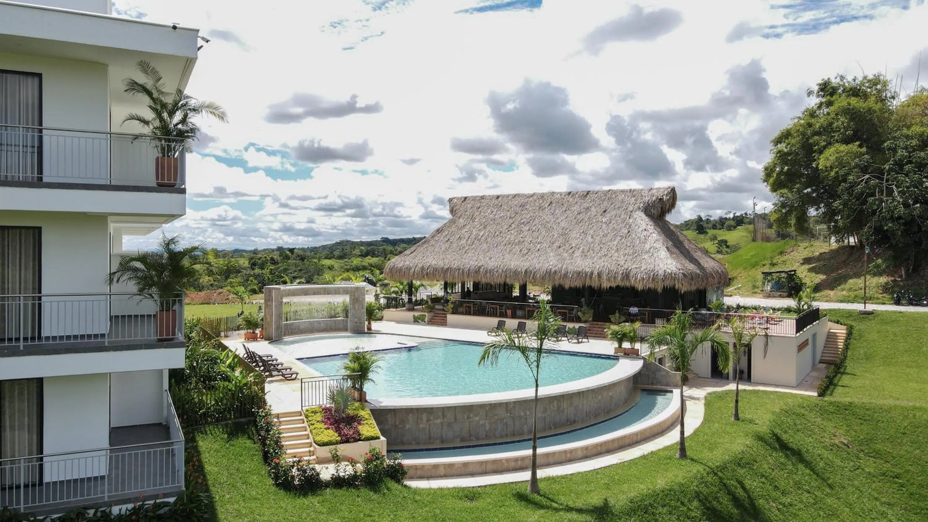 Bird's eye view in Hotel Arbóreo Doradal
