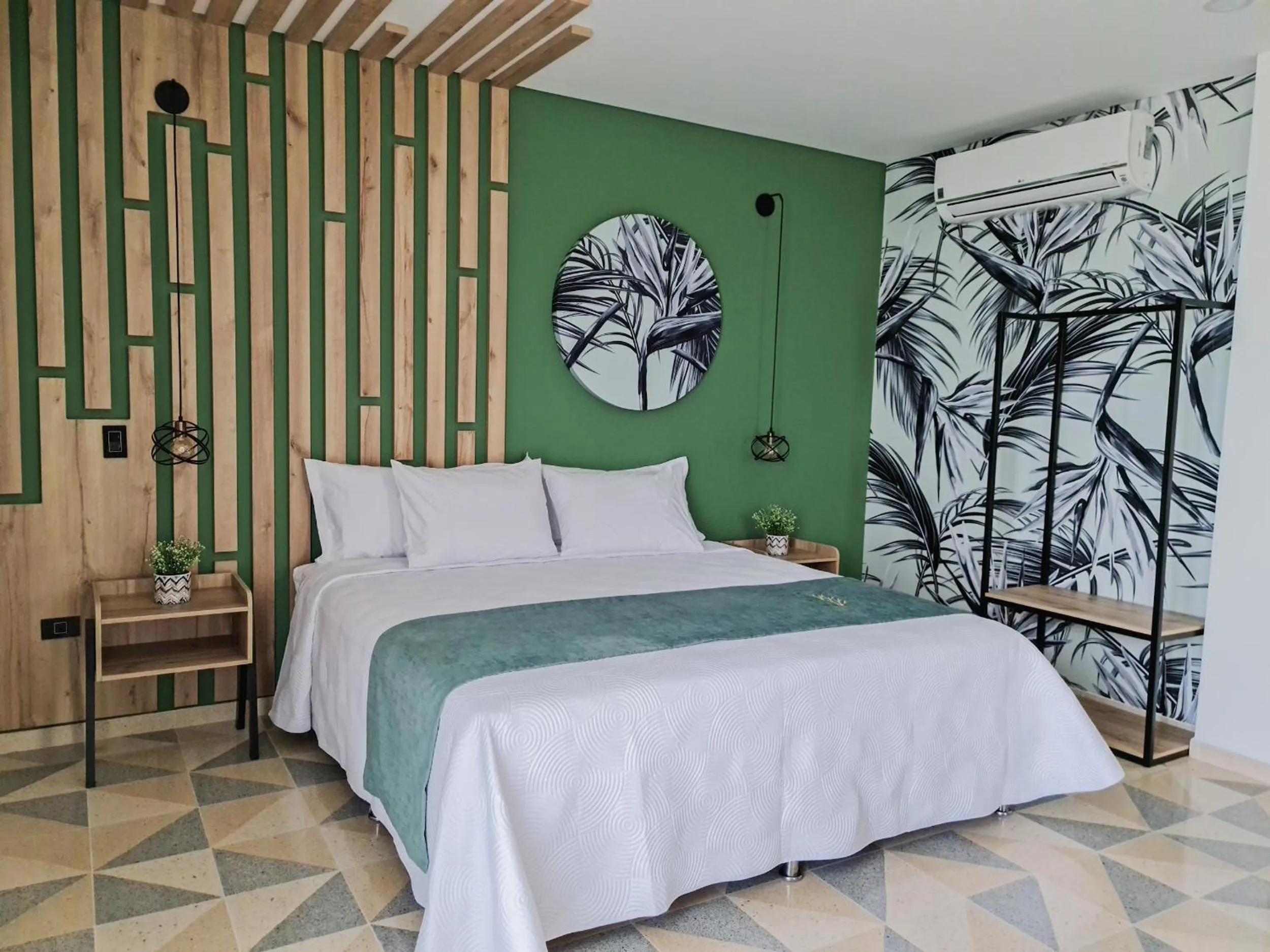 Bed in Hotel Arbóreo Doradal