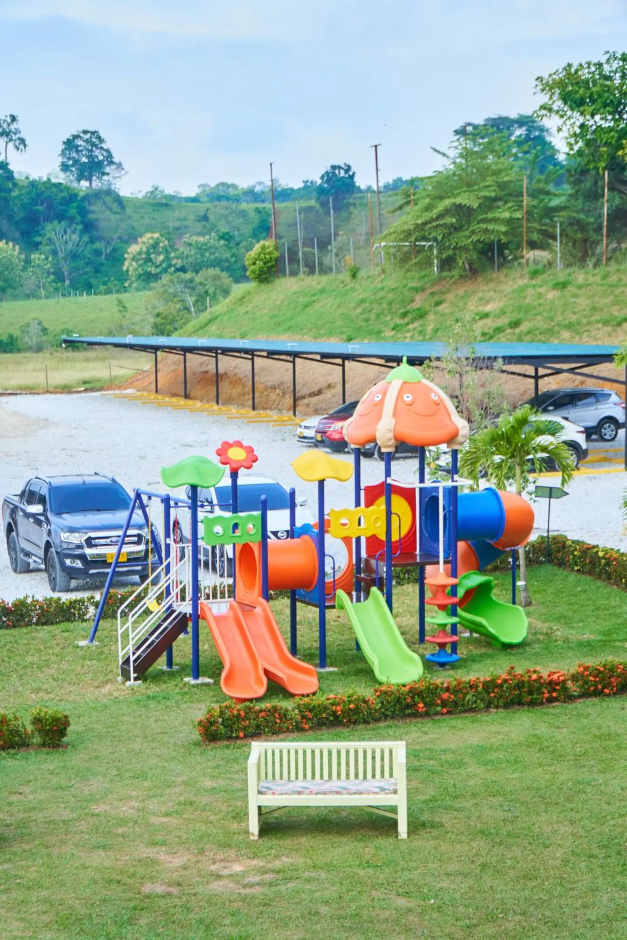 Children play ground in Hotel Arbóreo Doradal