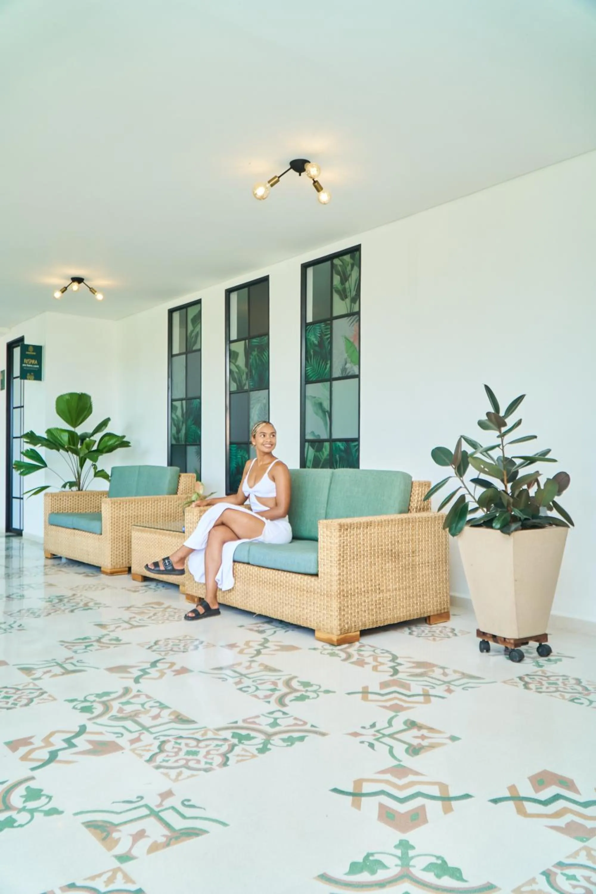 Living room in Hotel Arbóreo Doradal