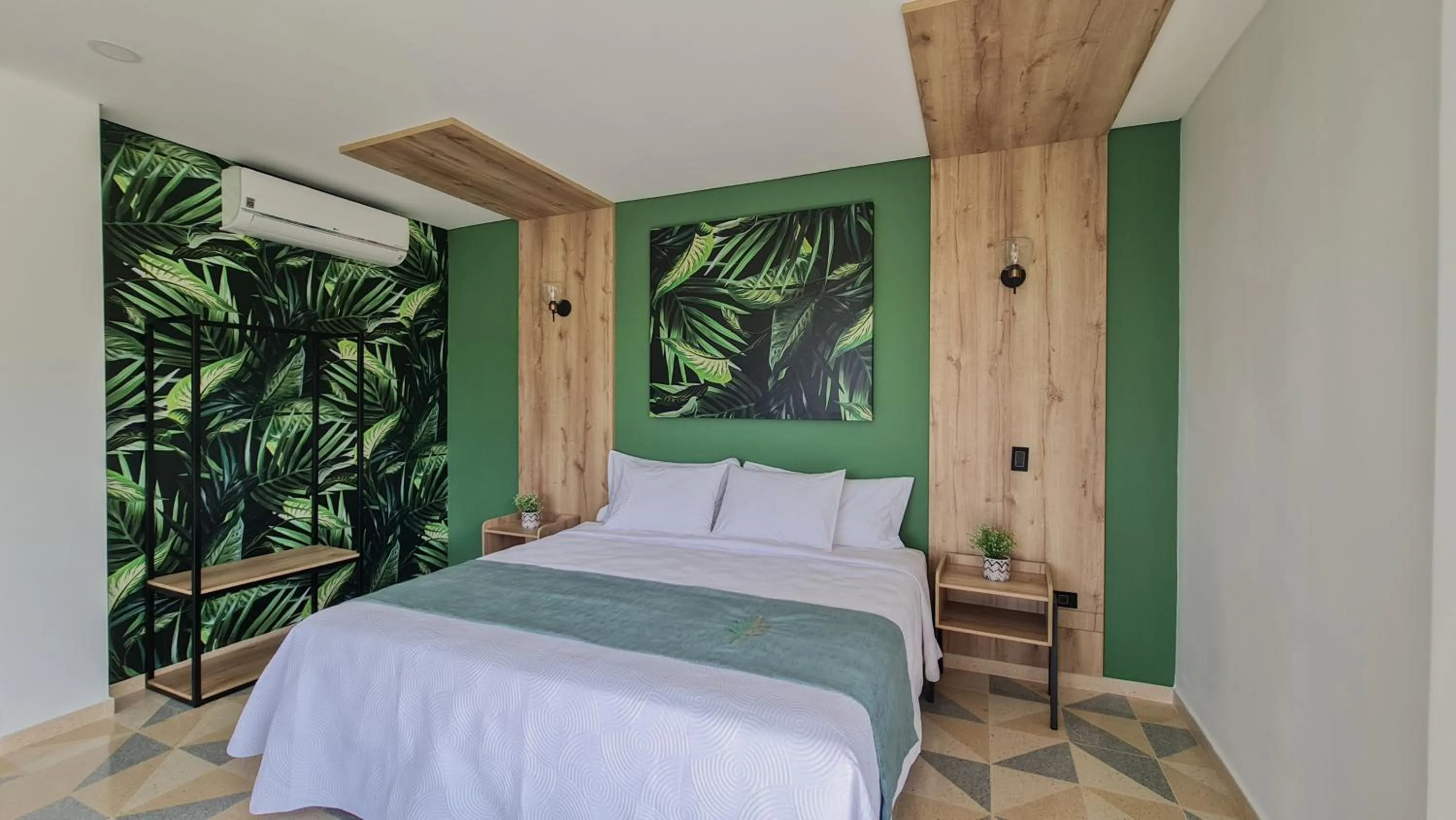 Bed in Hotel Arbóreo Doradal