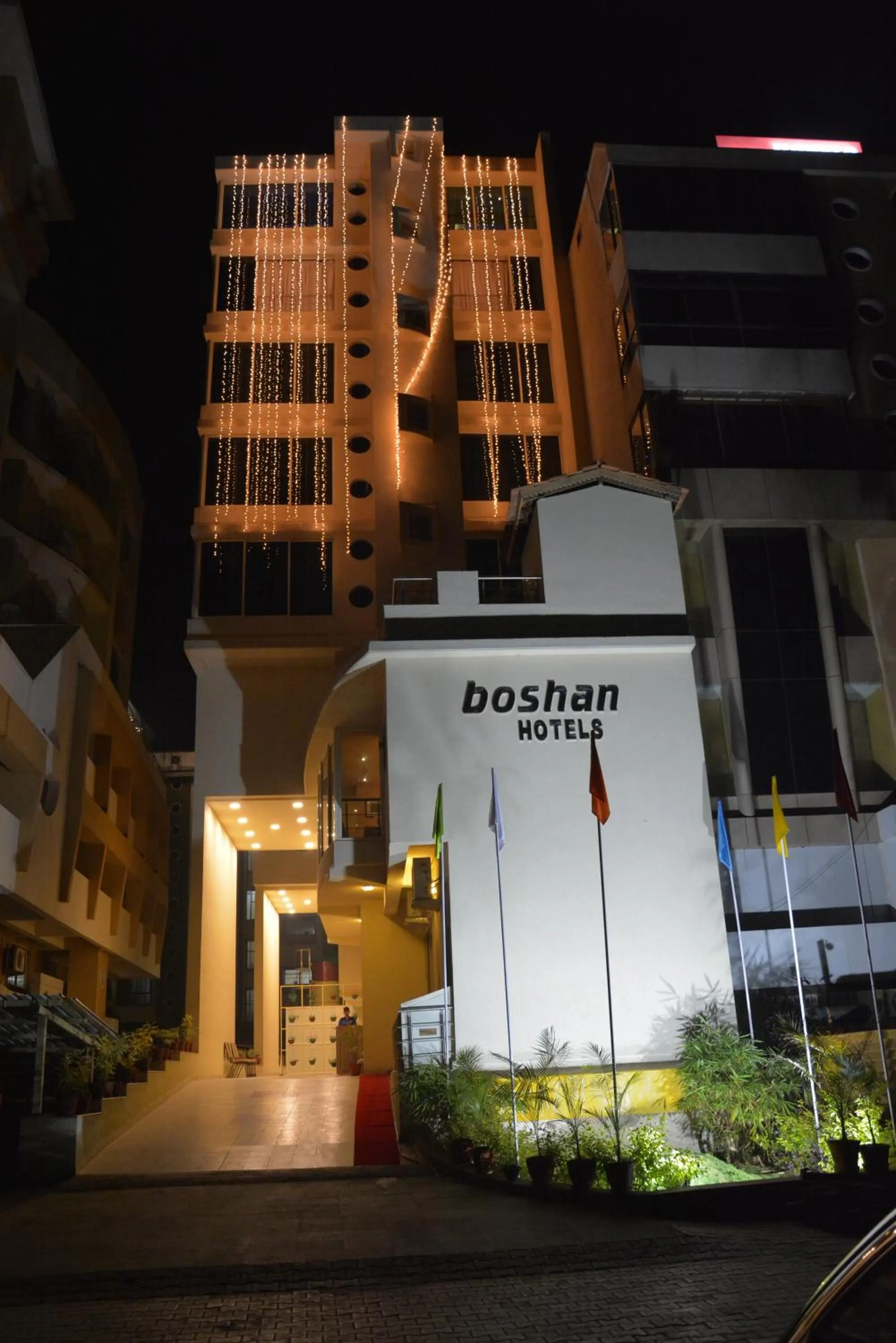 Facade/entrance in Boshan Hotels