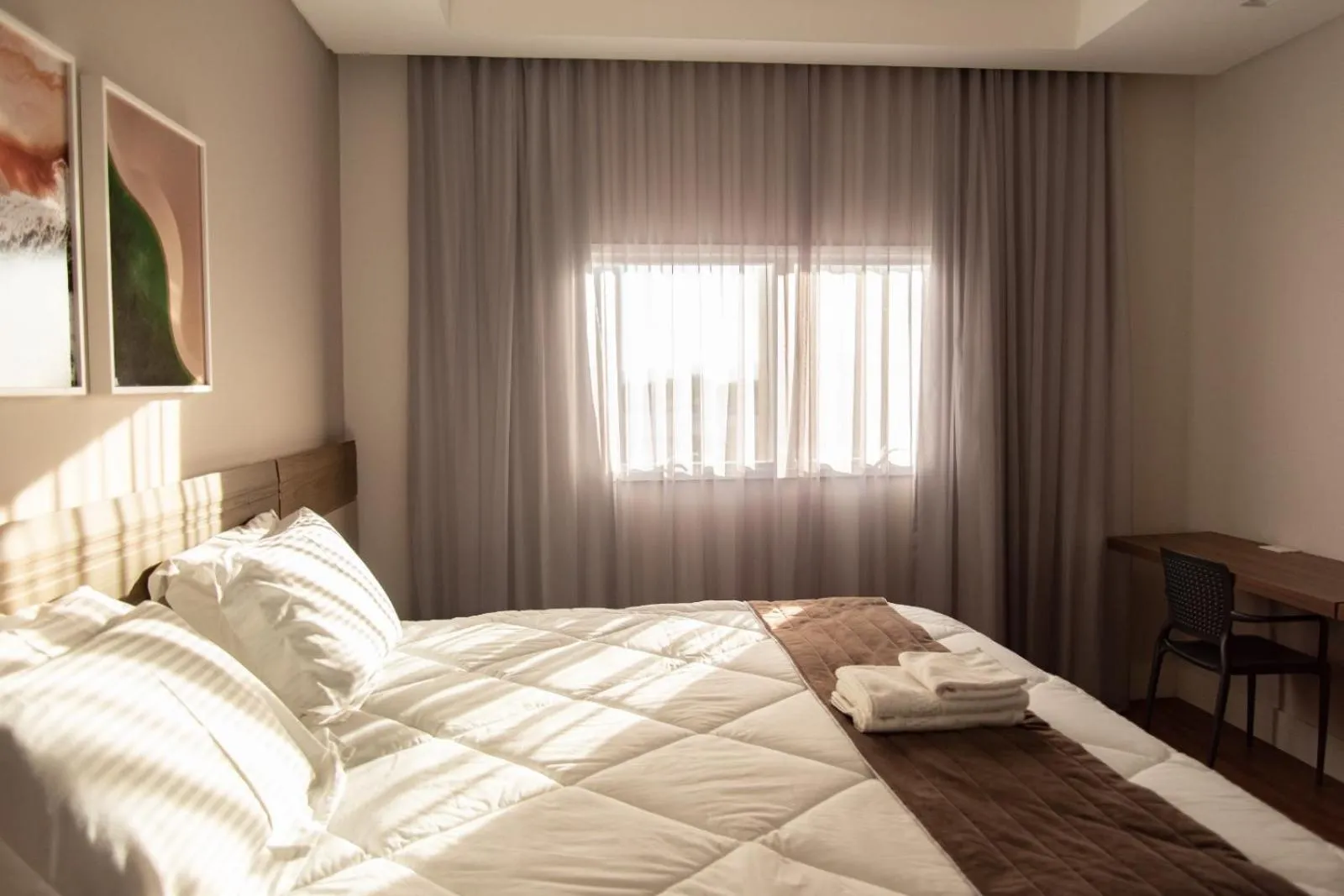 Bed in KEEP SUÍTES HOTEL