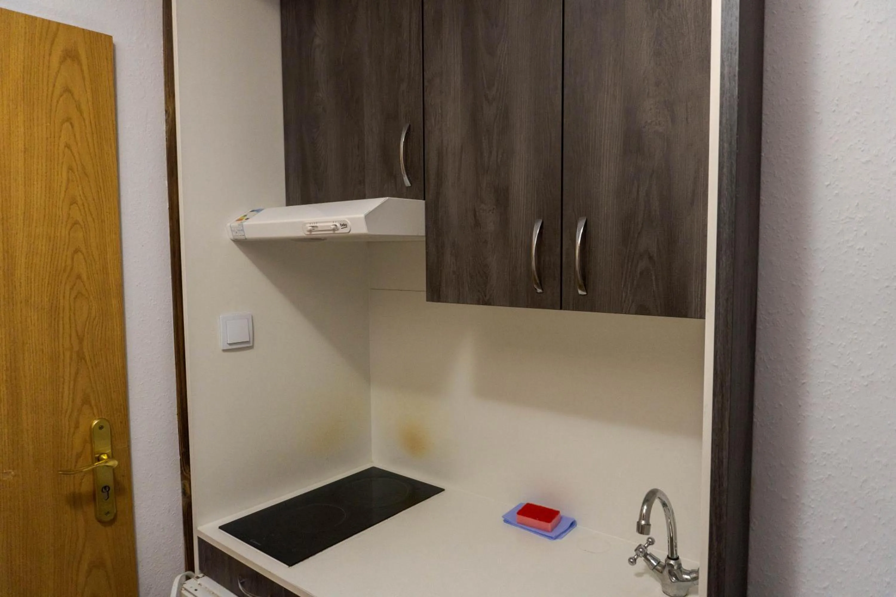 Kitchen or kitchenette in Ośrodek Wypoczynkowy Leśne Ustronie