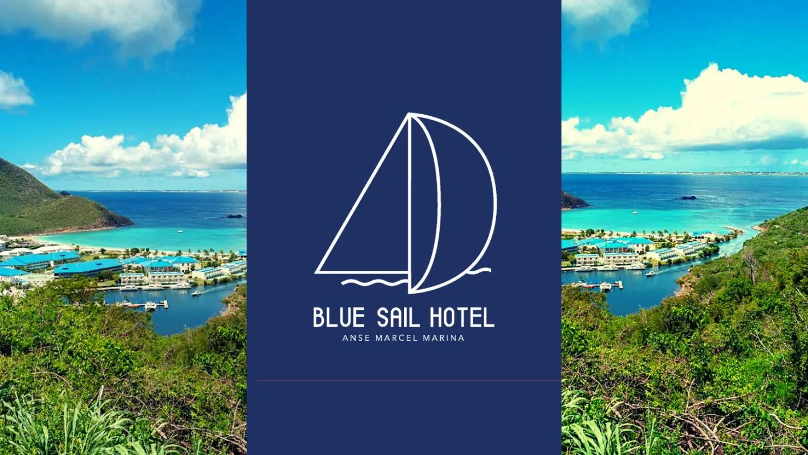 Property logo or sign in Blue Sail Hotel