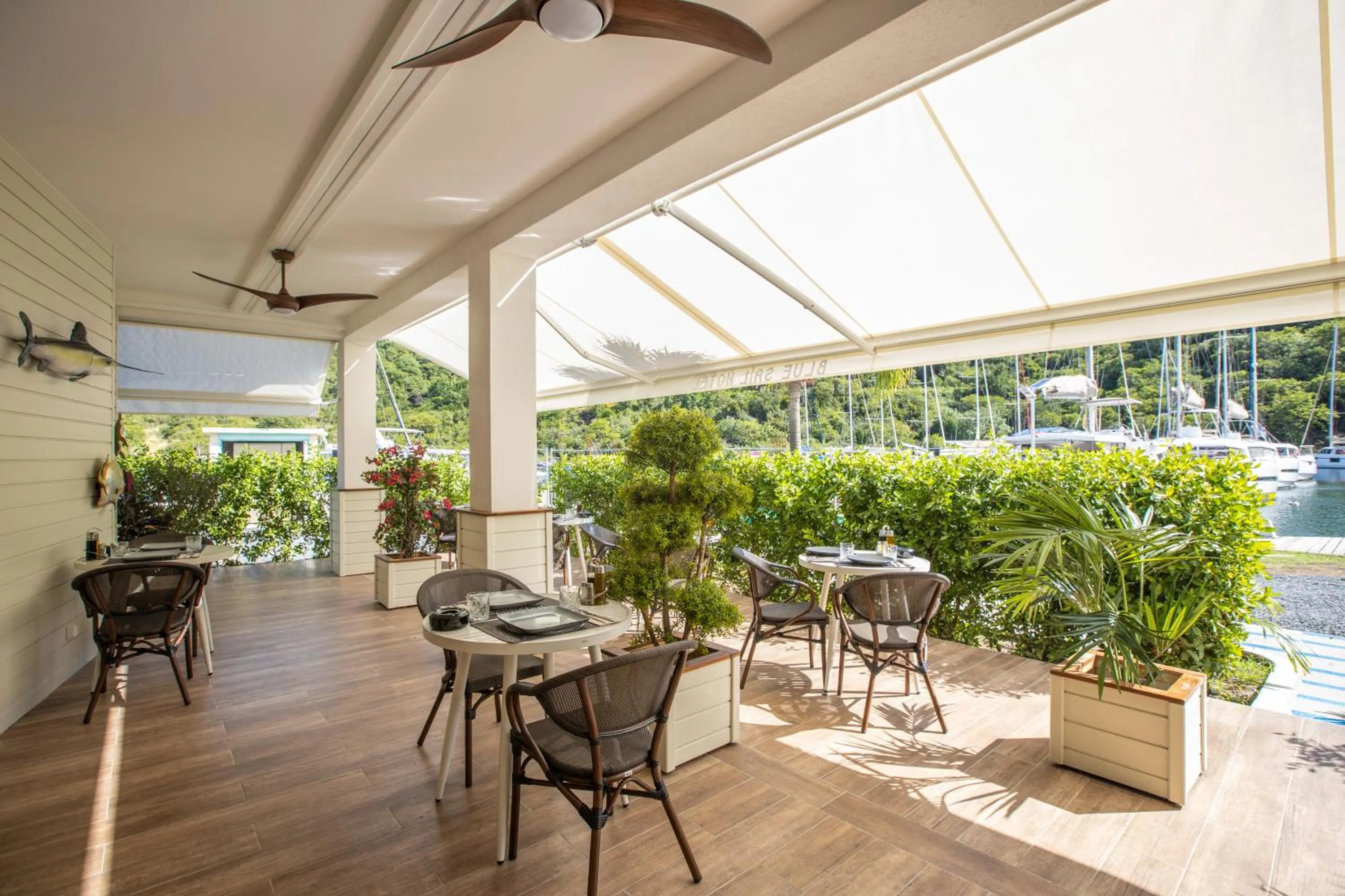 Restaurant/places to eat in Blue Sail Hotel