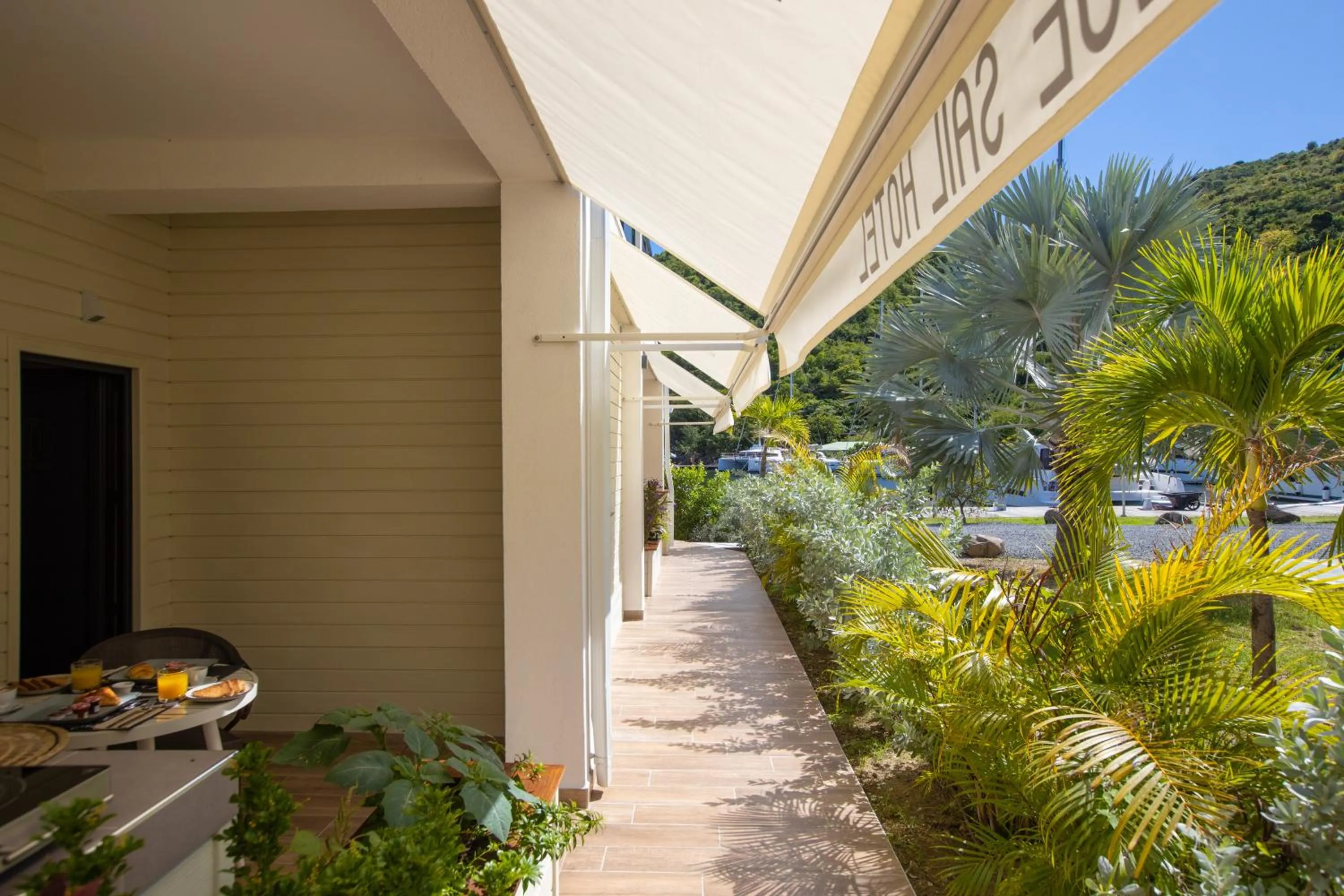 Facade/entrance in Blue Sail Hotel