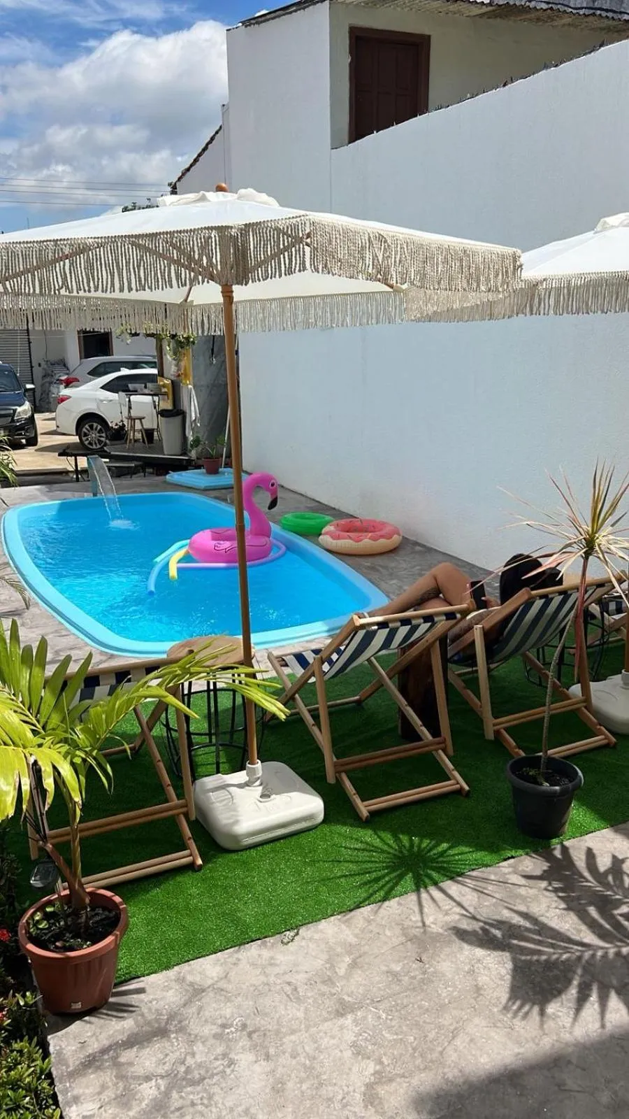 Swimming pool in Pousada VilaZinha