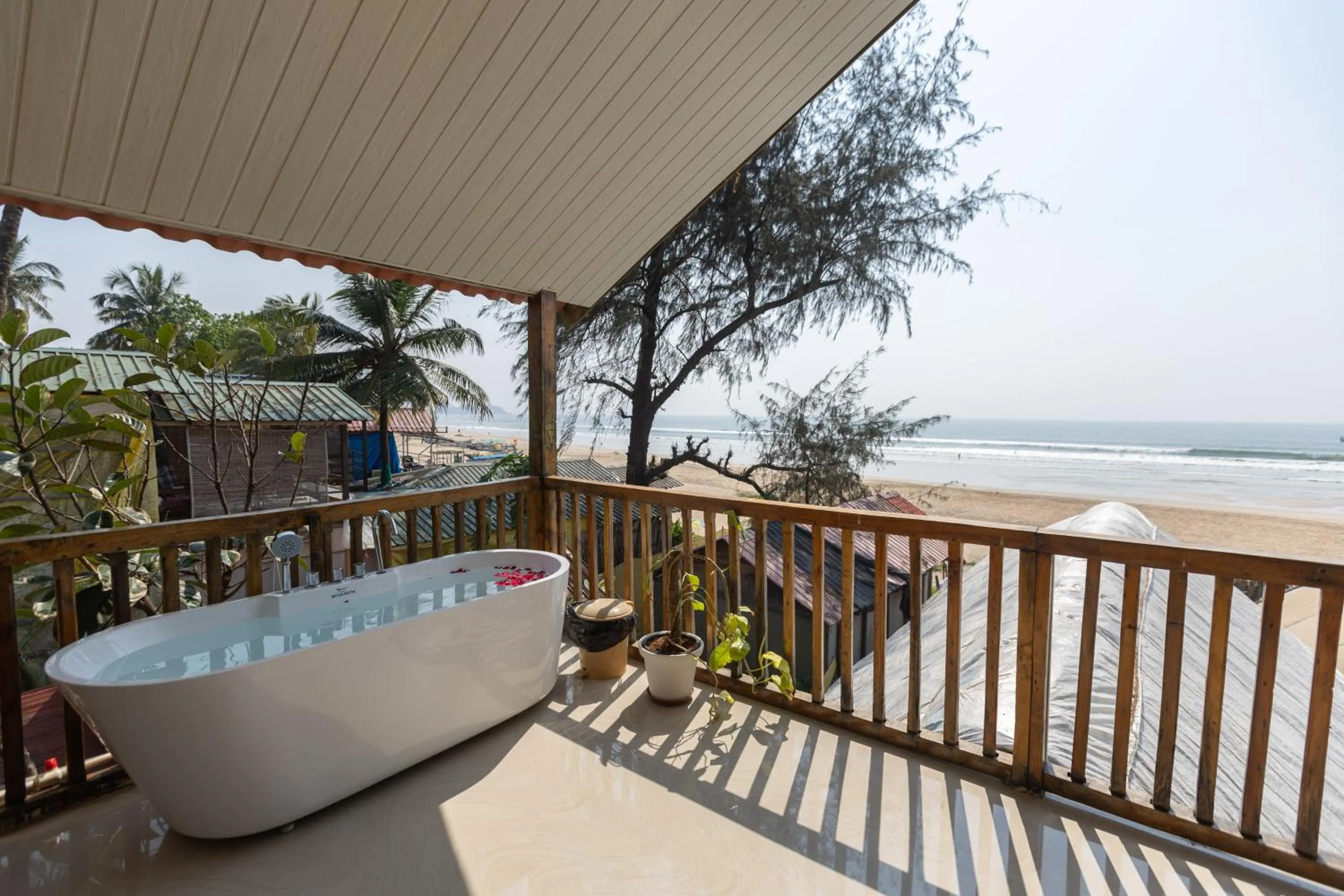 Sea view in DucknChill-Agonda