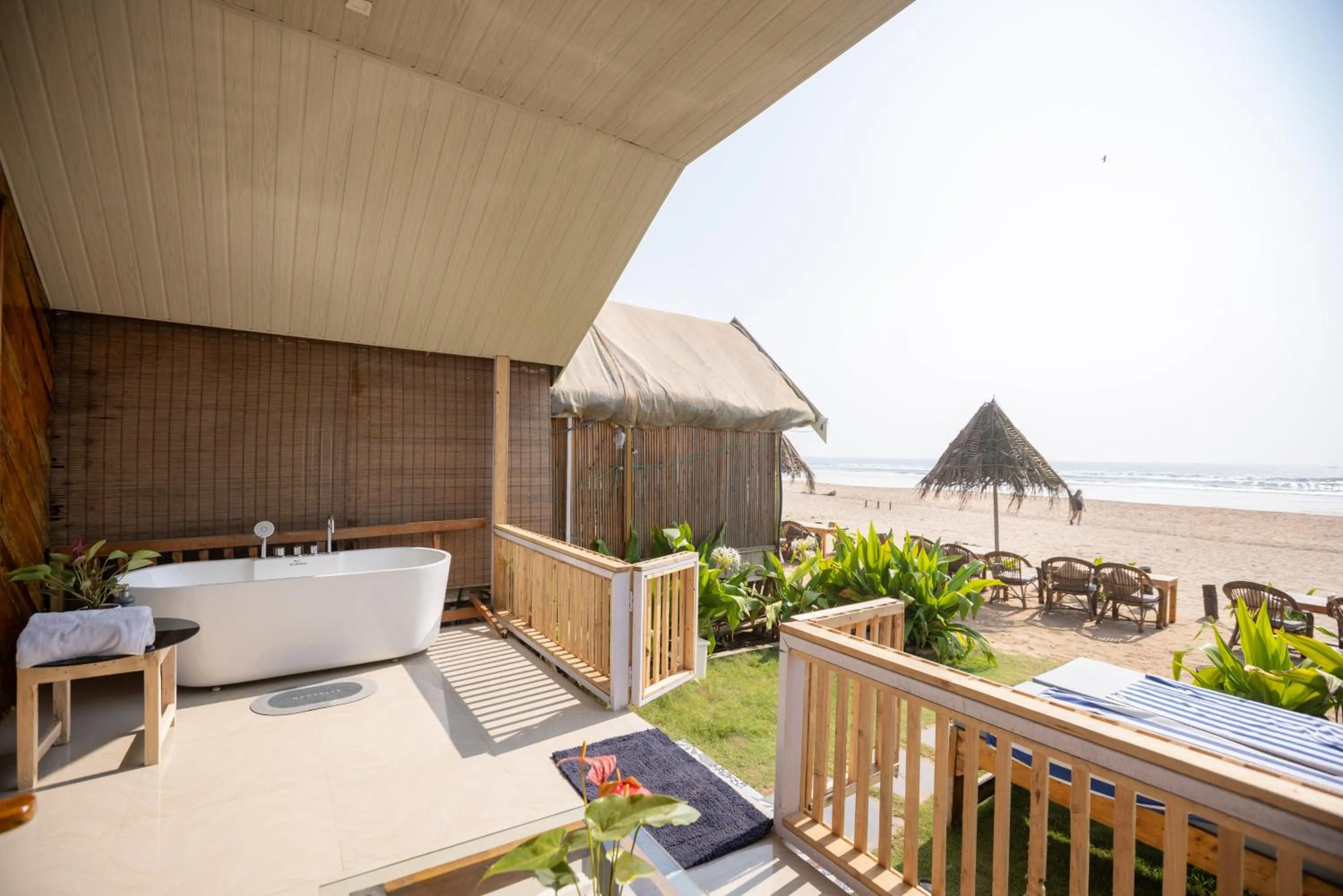 Balcony/Terrace in DucknChill-Agonda