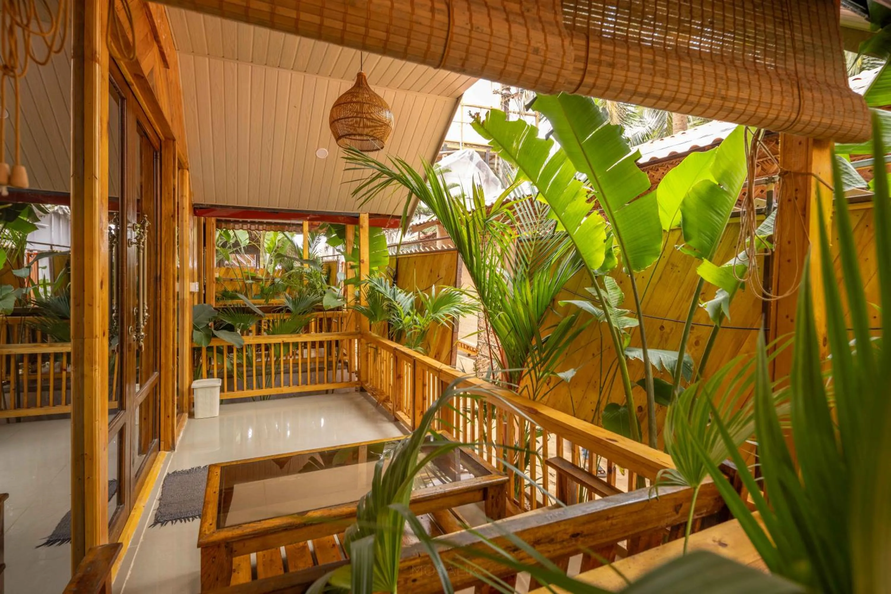 Balcony/Terrace in DucknChill-Agonda