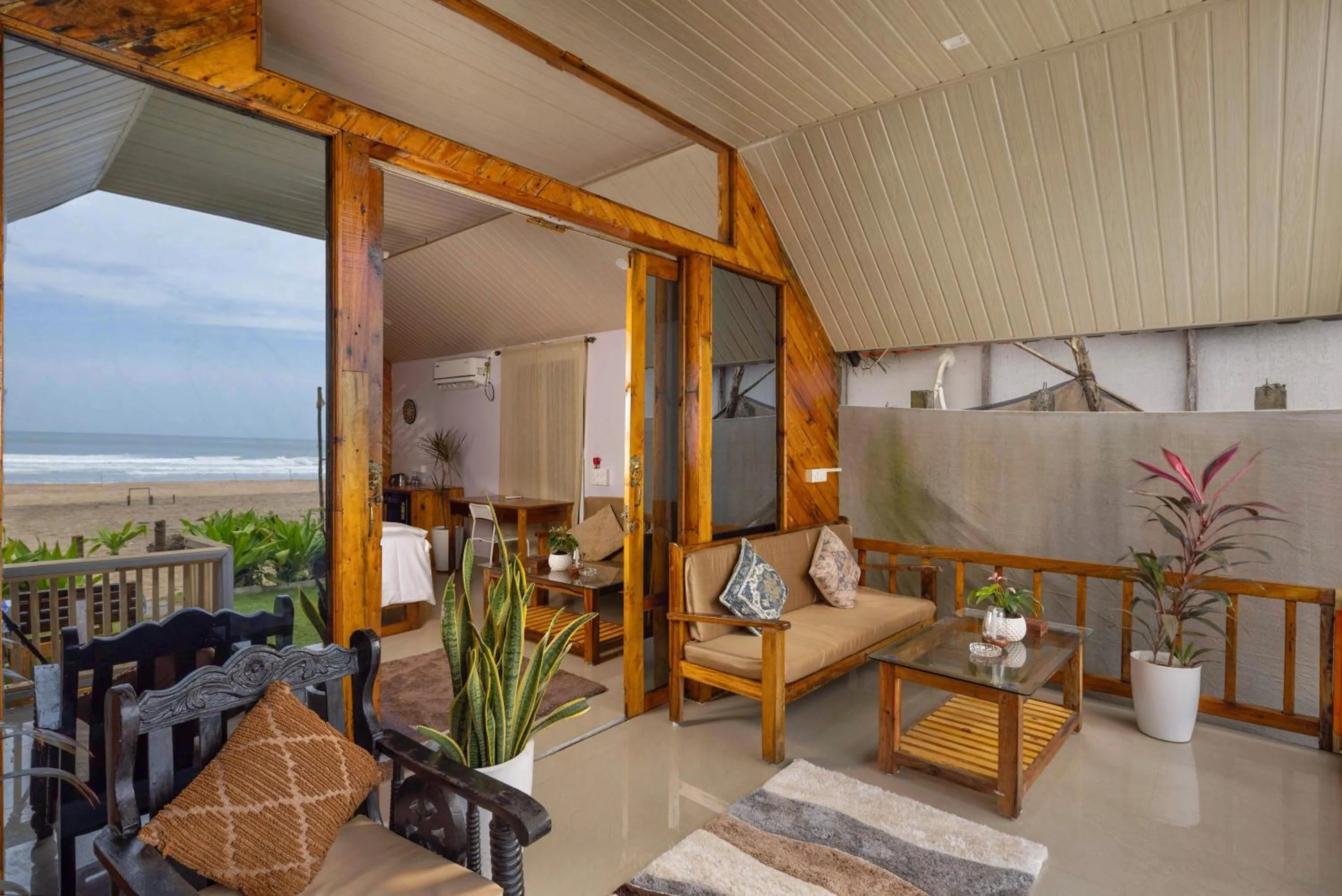 Sea view in DucknChill-Agonda