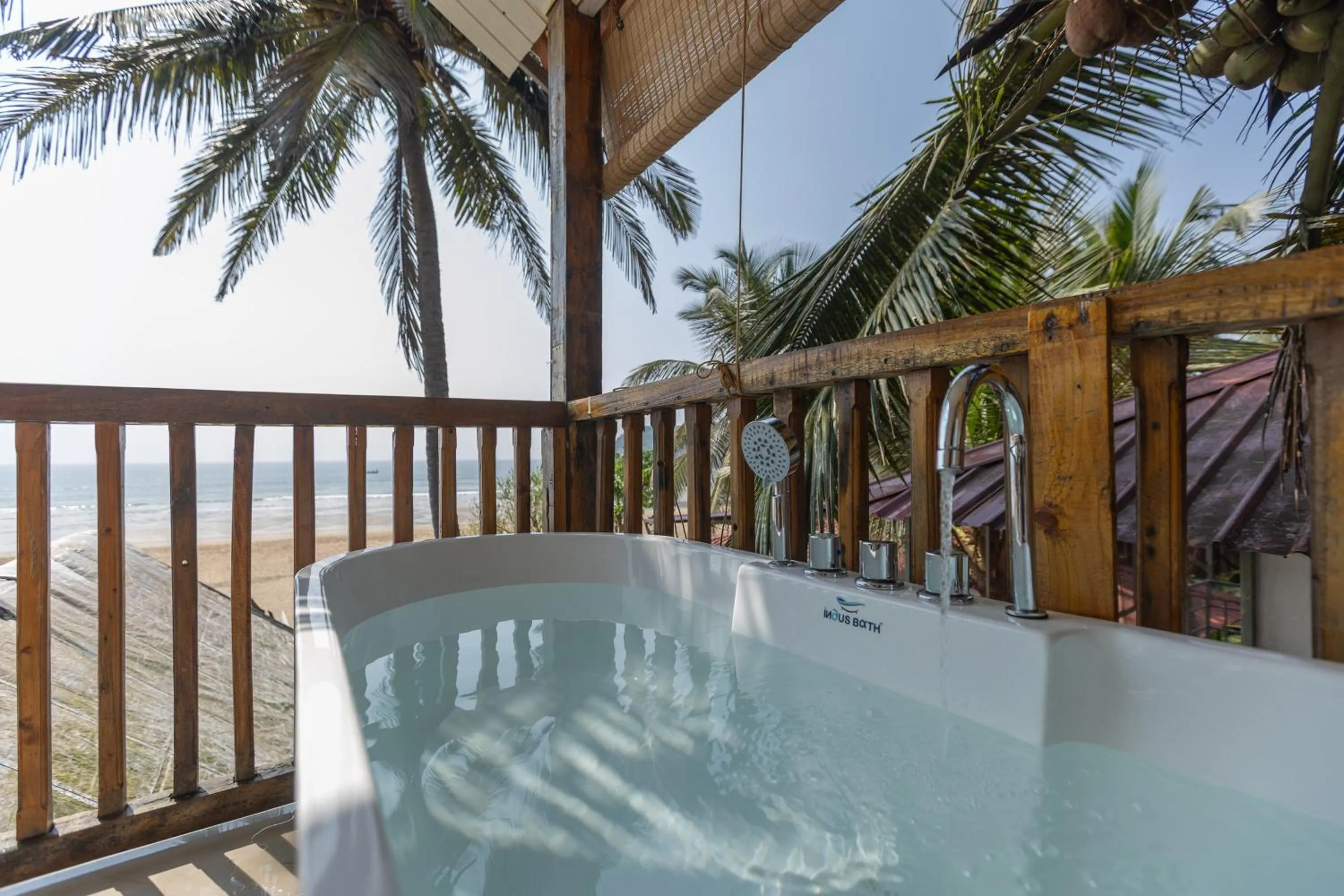 Sea view in DucknChill-Agonda