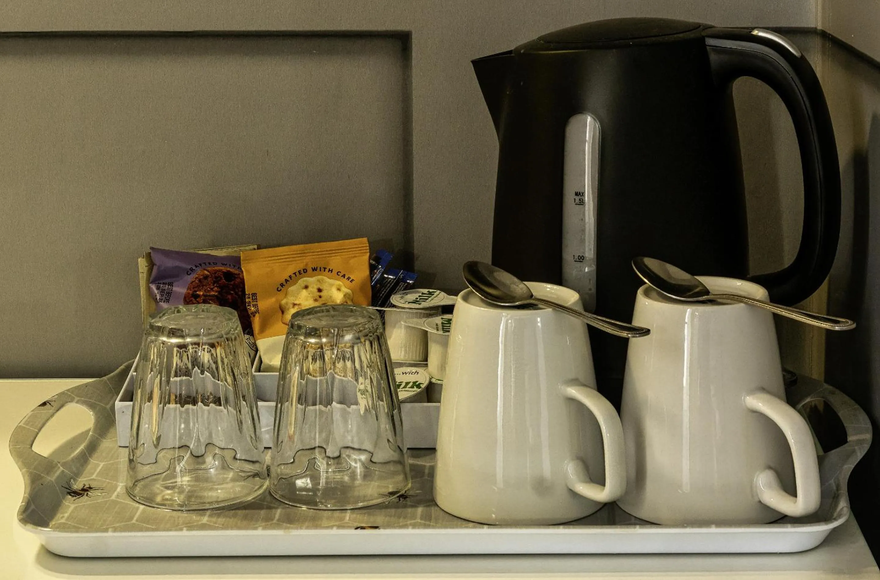 Bedroom in The Green Dragon at Bedale by OYO