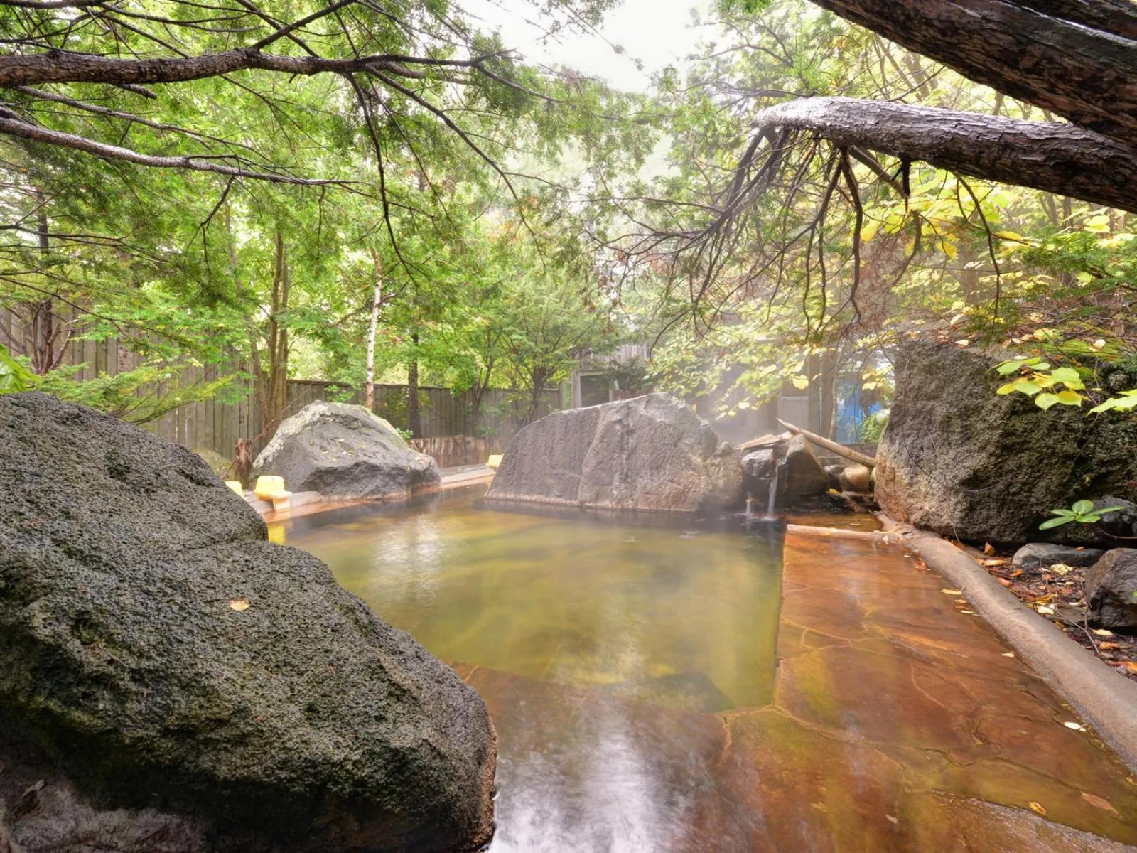 Hot Spring Bath in Hotel Parkway