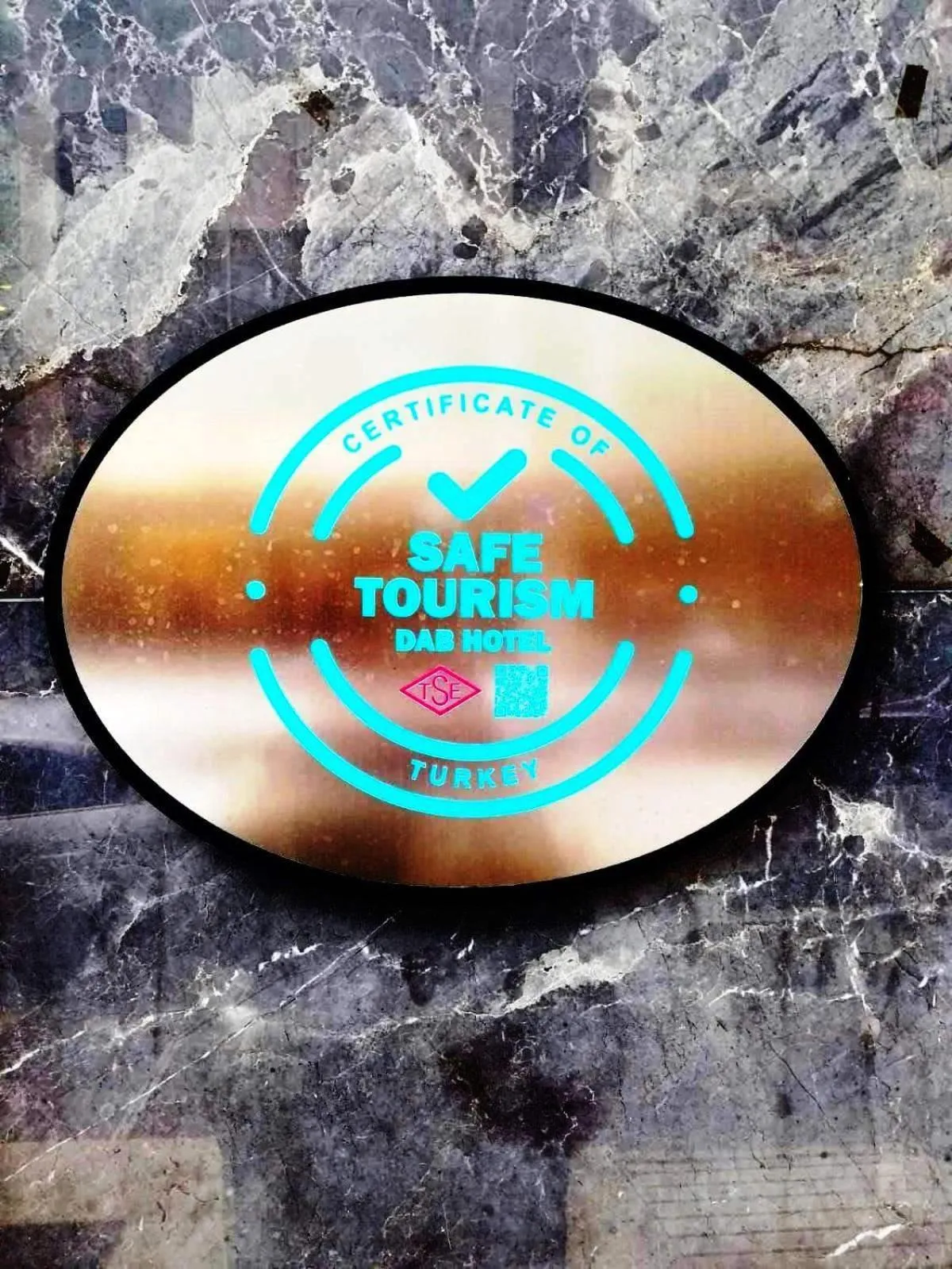 Property logo or sign in Dab Hotel