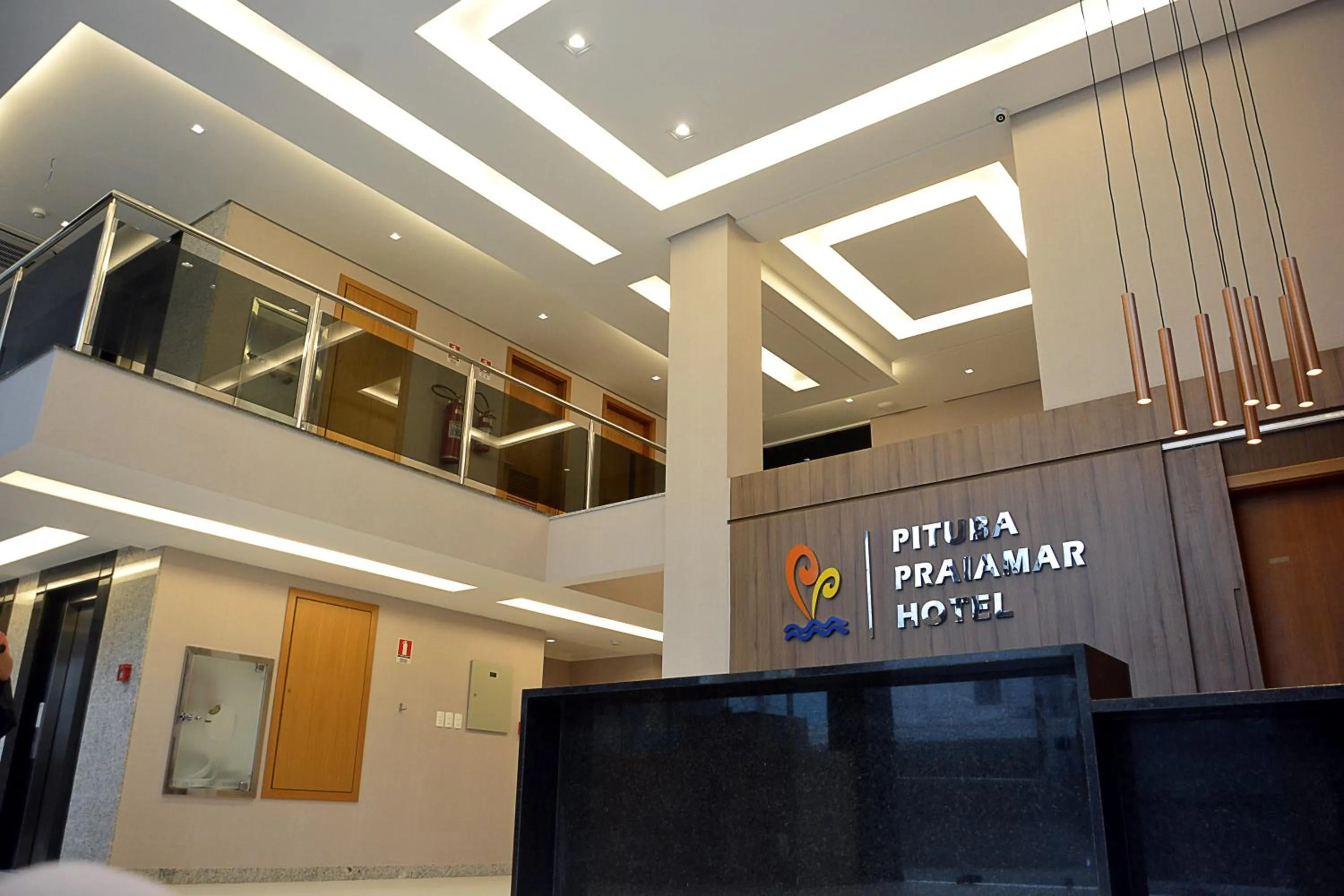 Lobby or reception in Pituba Praiamar Hotel