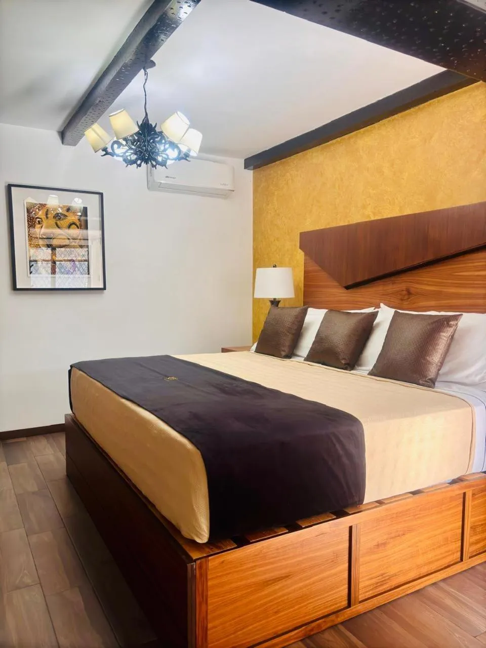 Bed in Hotel Boutique La Mansión Guadalajara