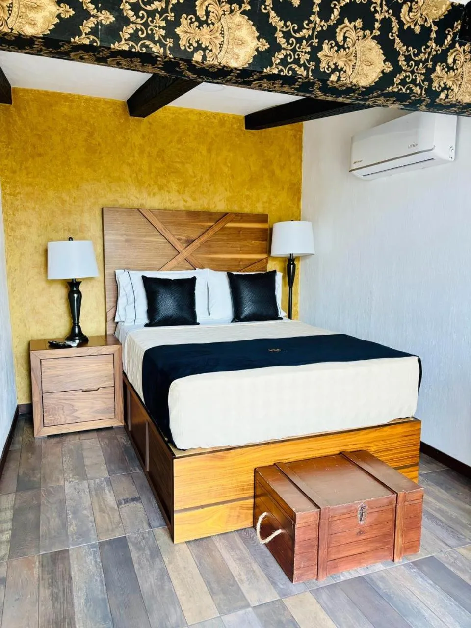 Bed in Hotel Boutique La Mansión Guadalajara