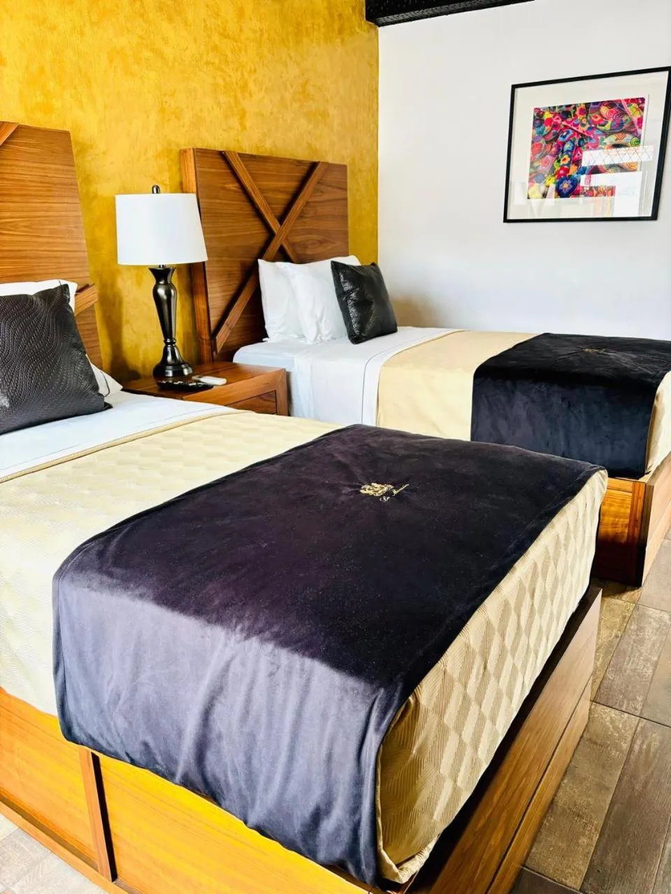 Bed in Hotel Boutique La Mansión Guadalajara