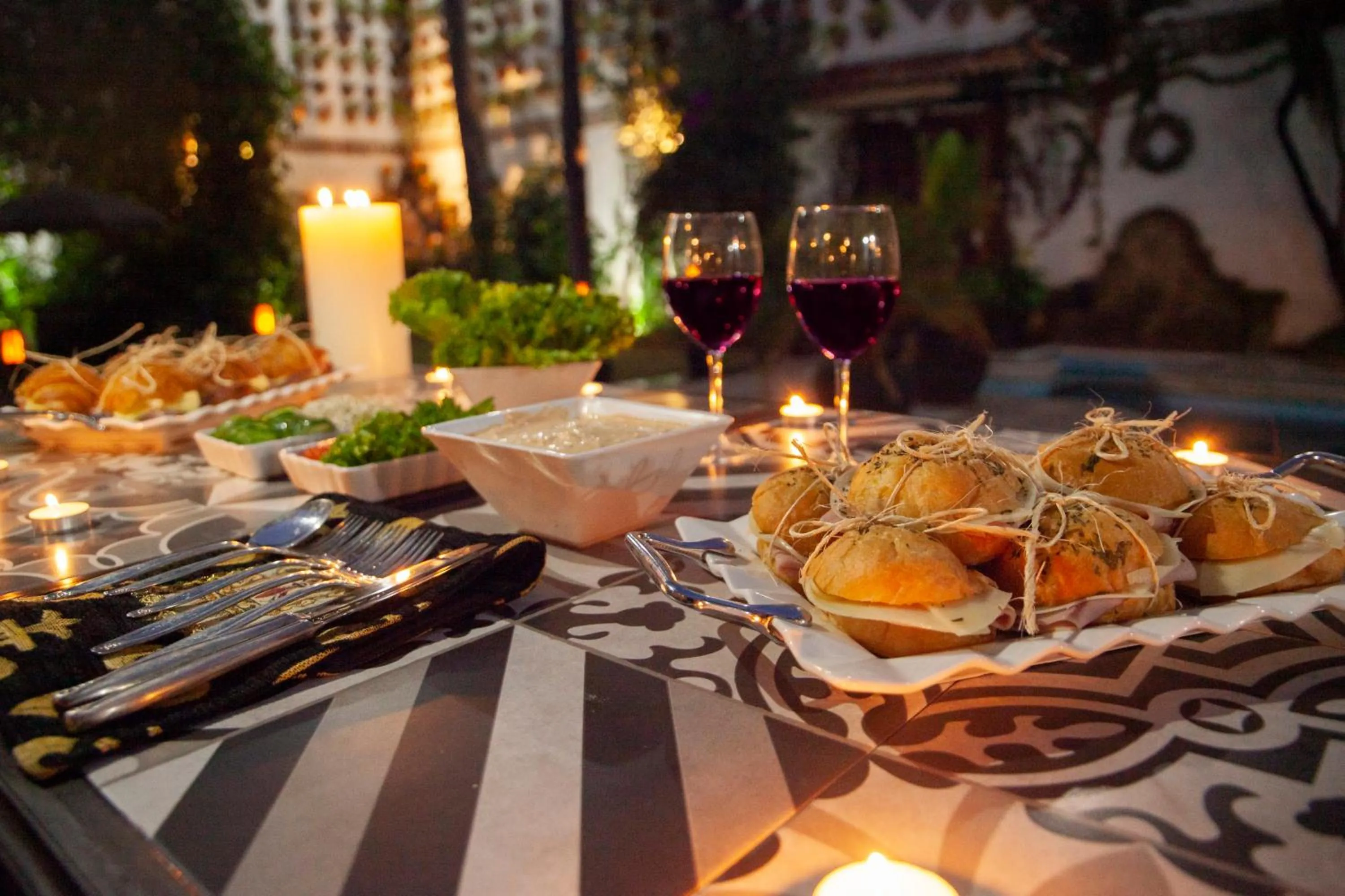 Food and drinks in Hotel Boutique La Mansión Guadalajara