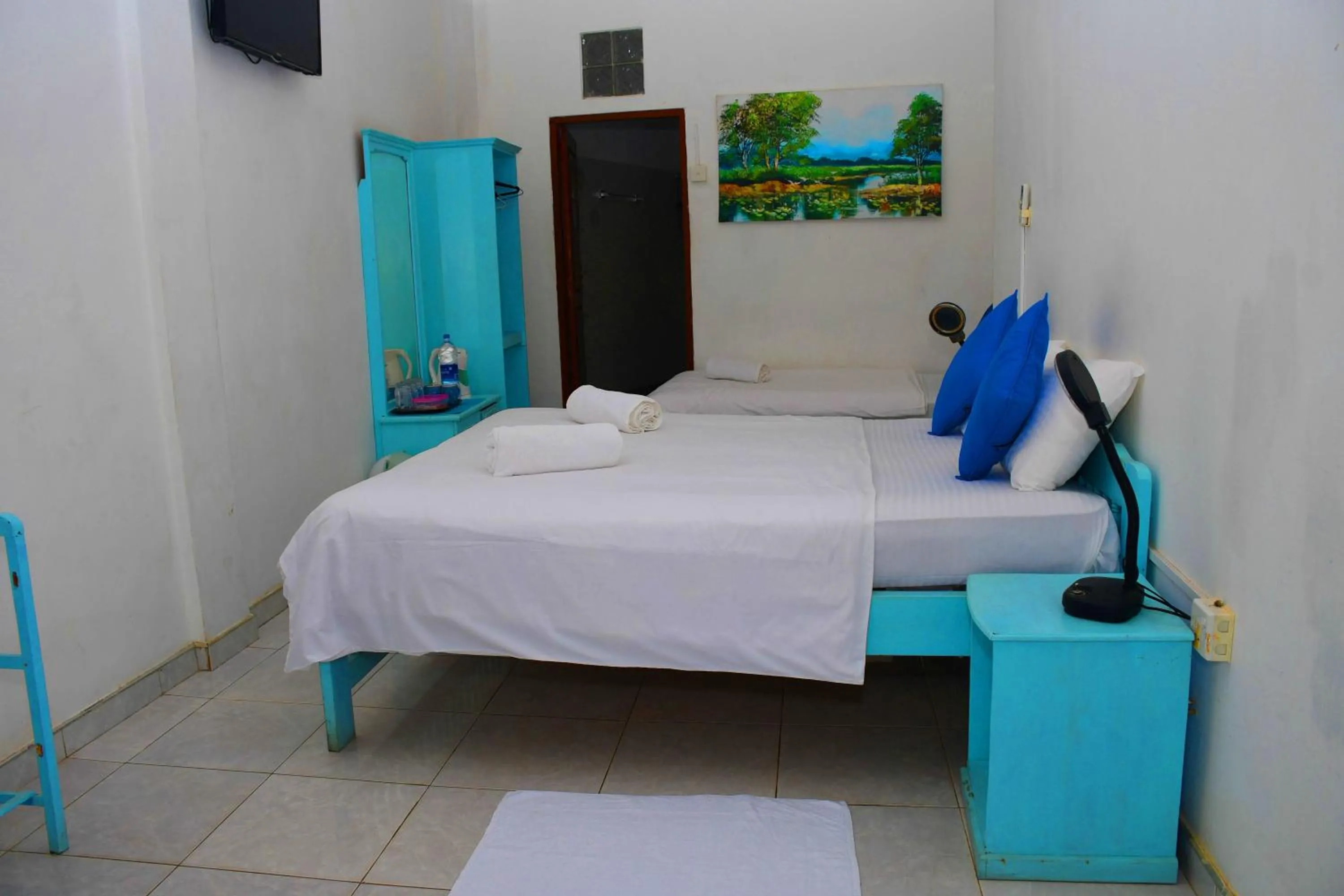 Bed in Rampart View Guesthouse