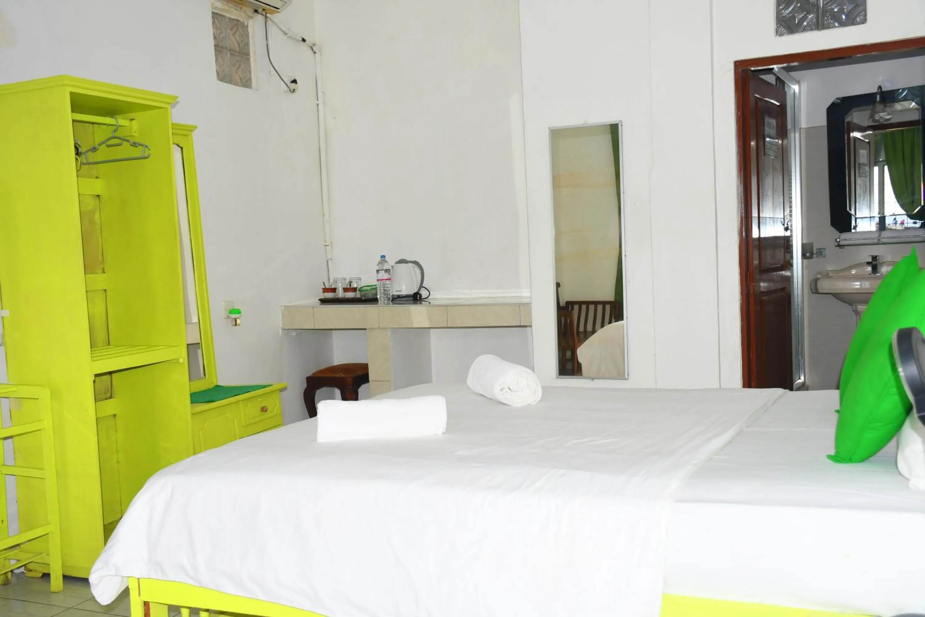 Bed in Rampart View Guesthouse