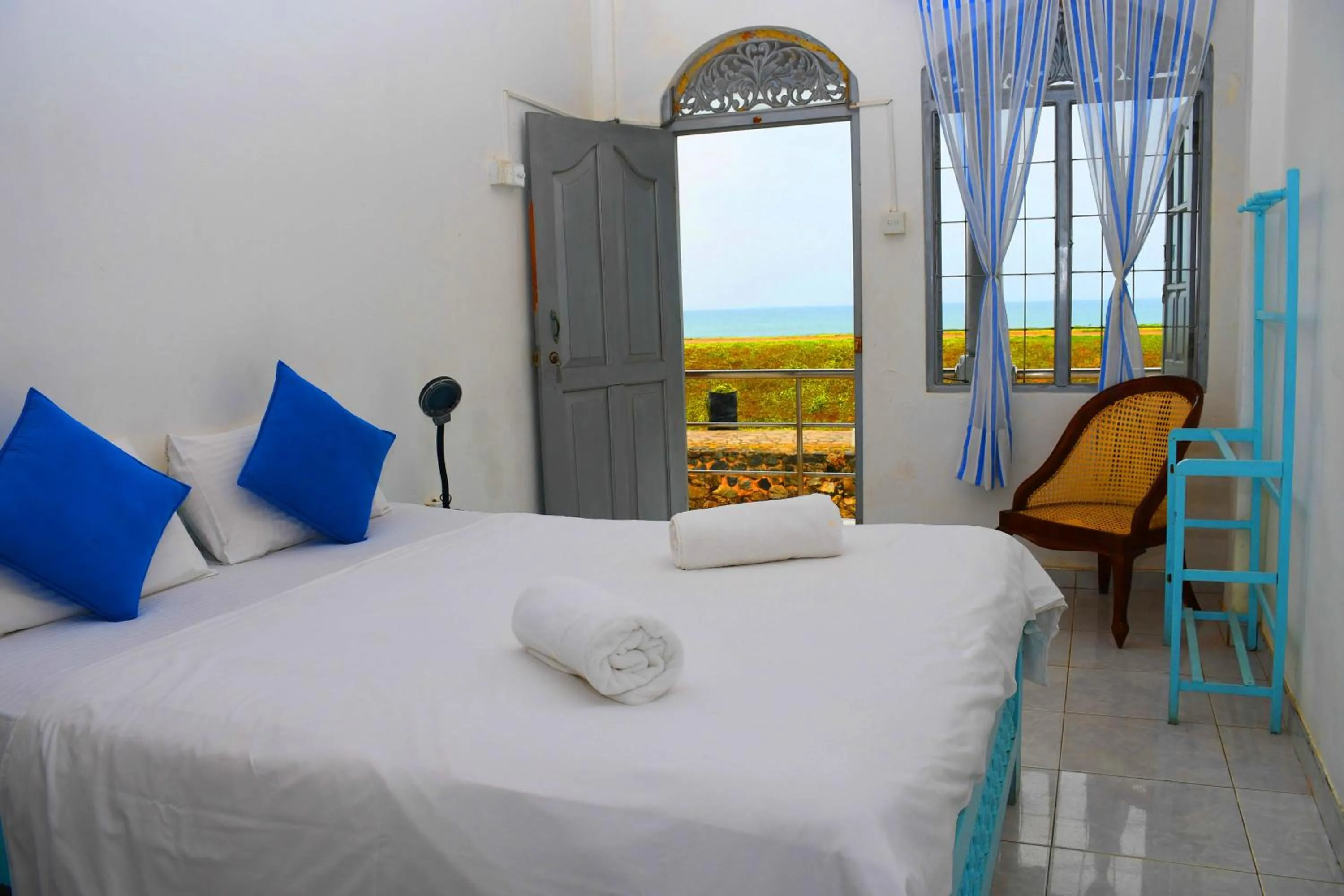 Bed in Rampart View Guesthouse