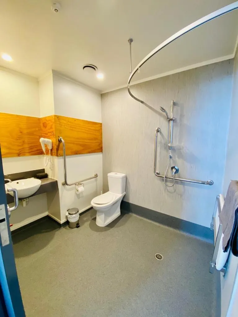 Bathroom in Gamma Hotel