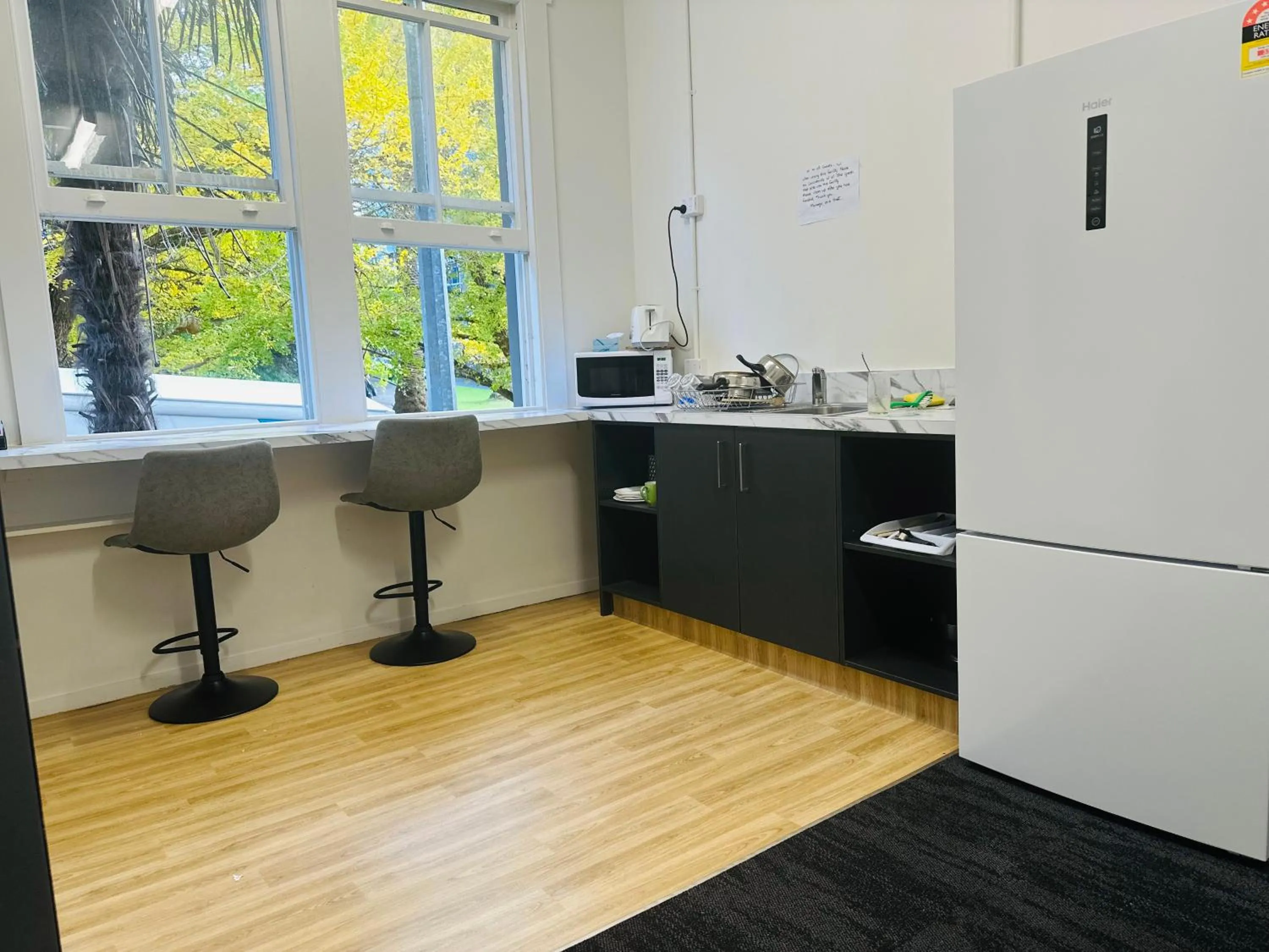 kitchen in Gamma Hotel