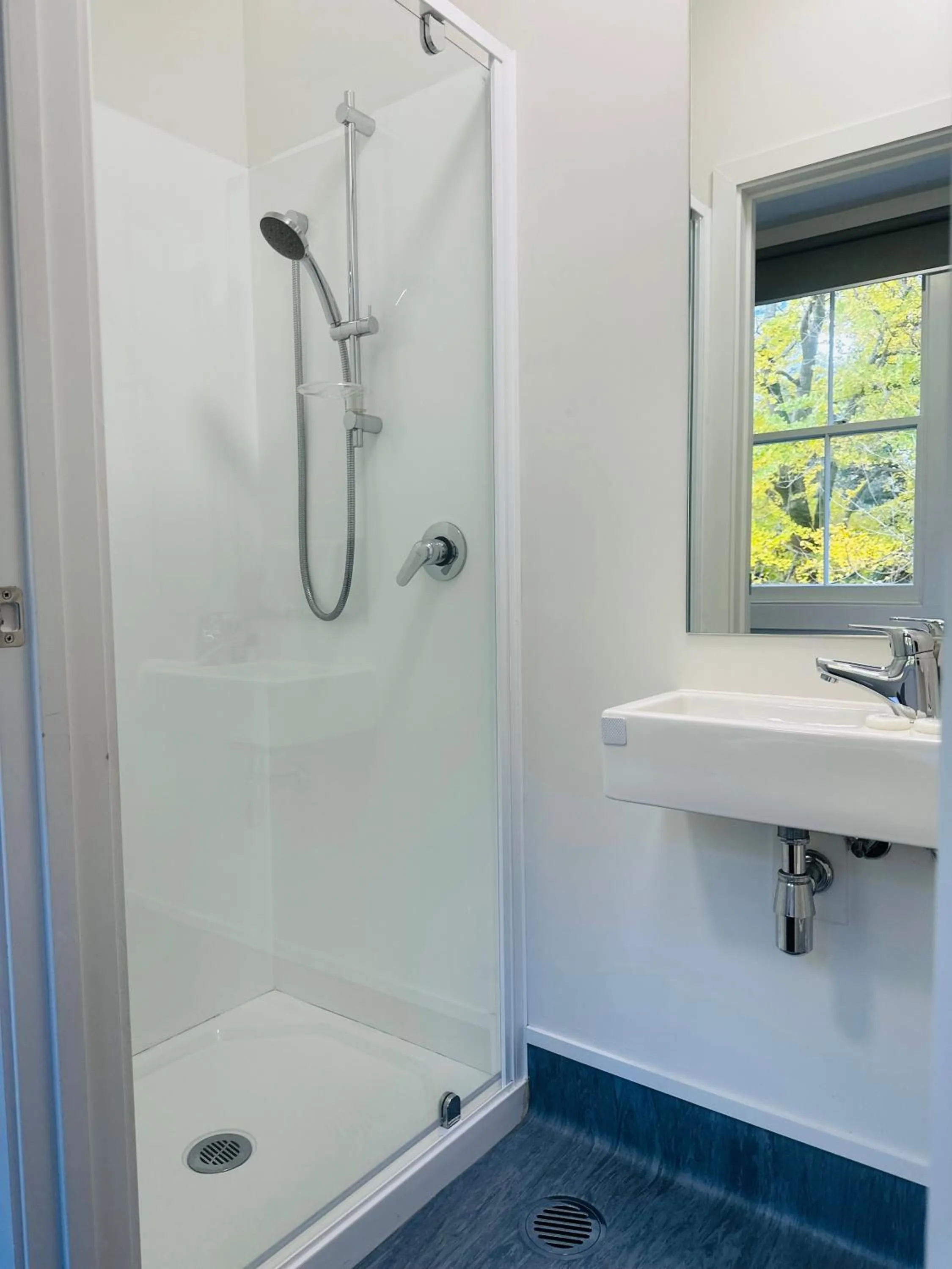 Shower in Gamma Hotel