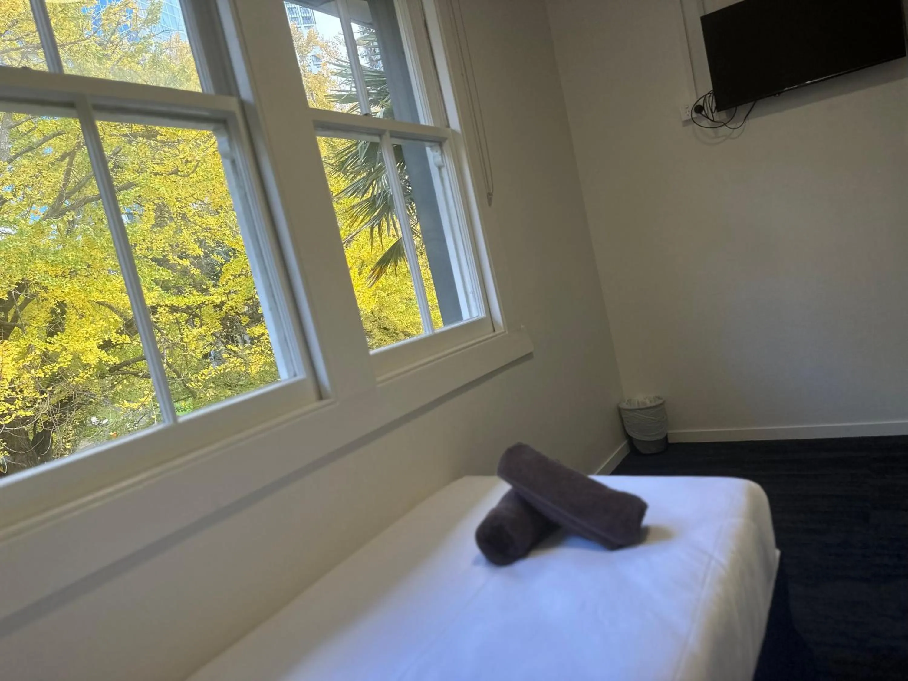 City view, Bed in Gamma Hotel