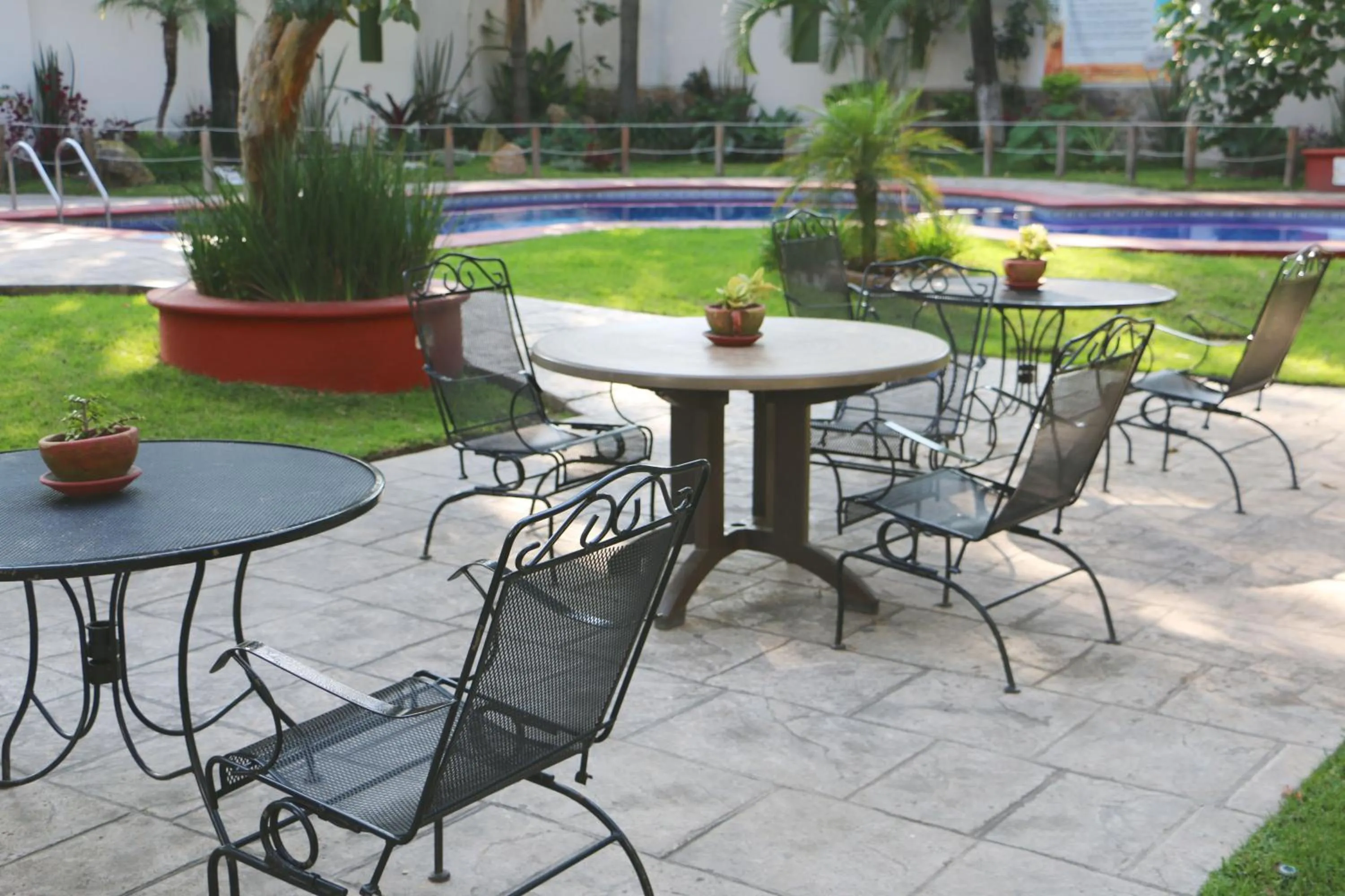 Patio in Áurea Hotel and Suites