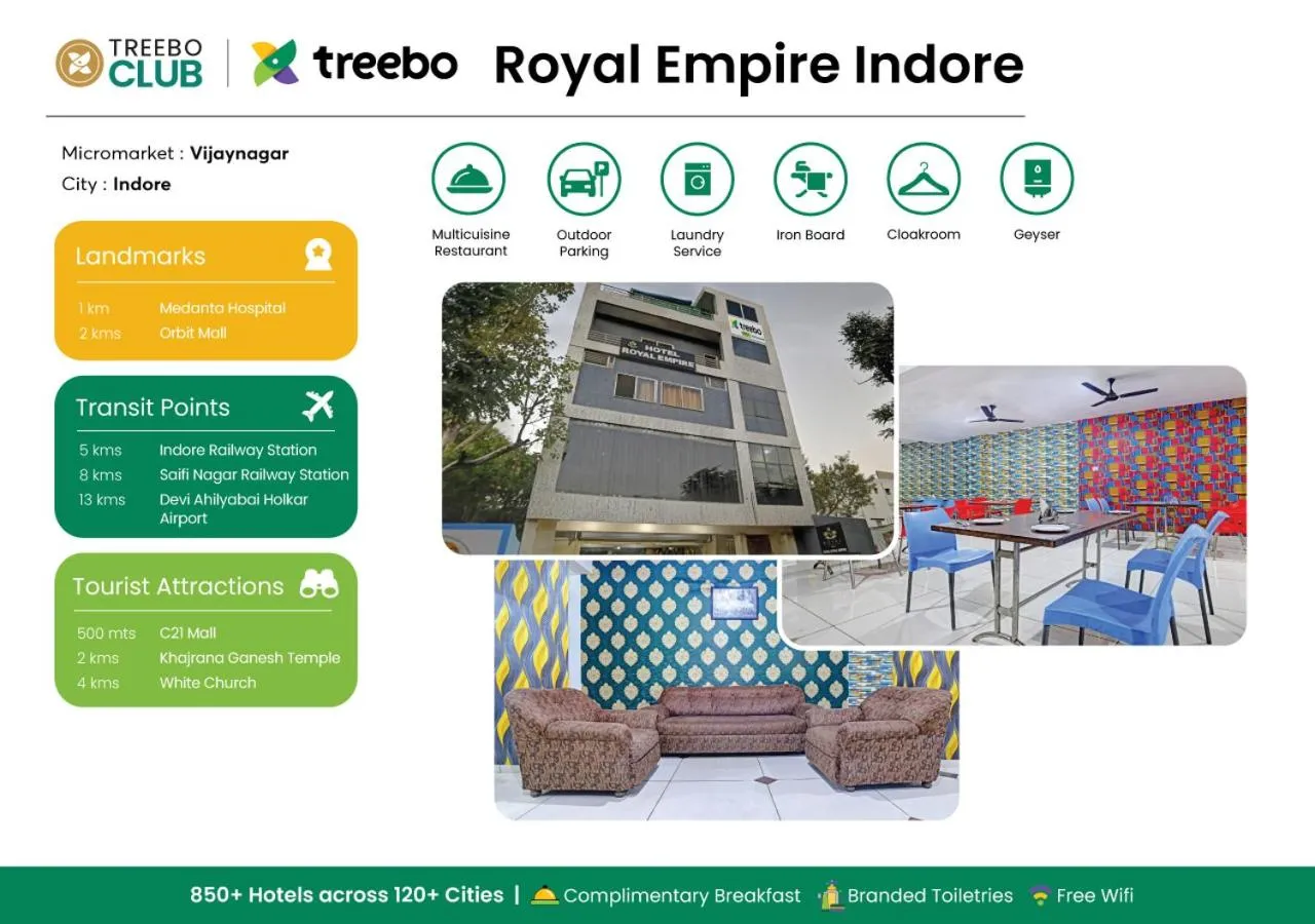 Treebo Royal Empire Indore