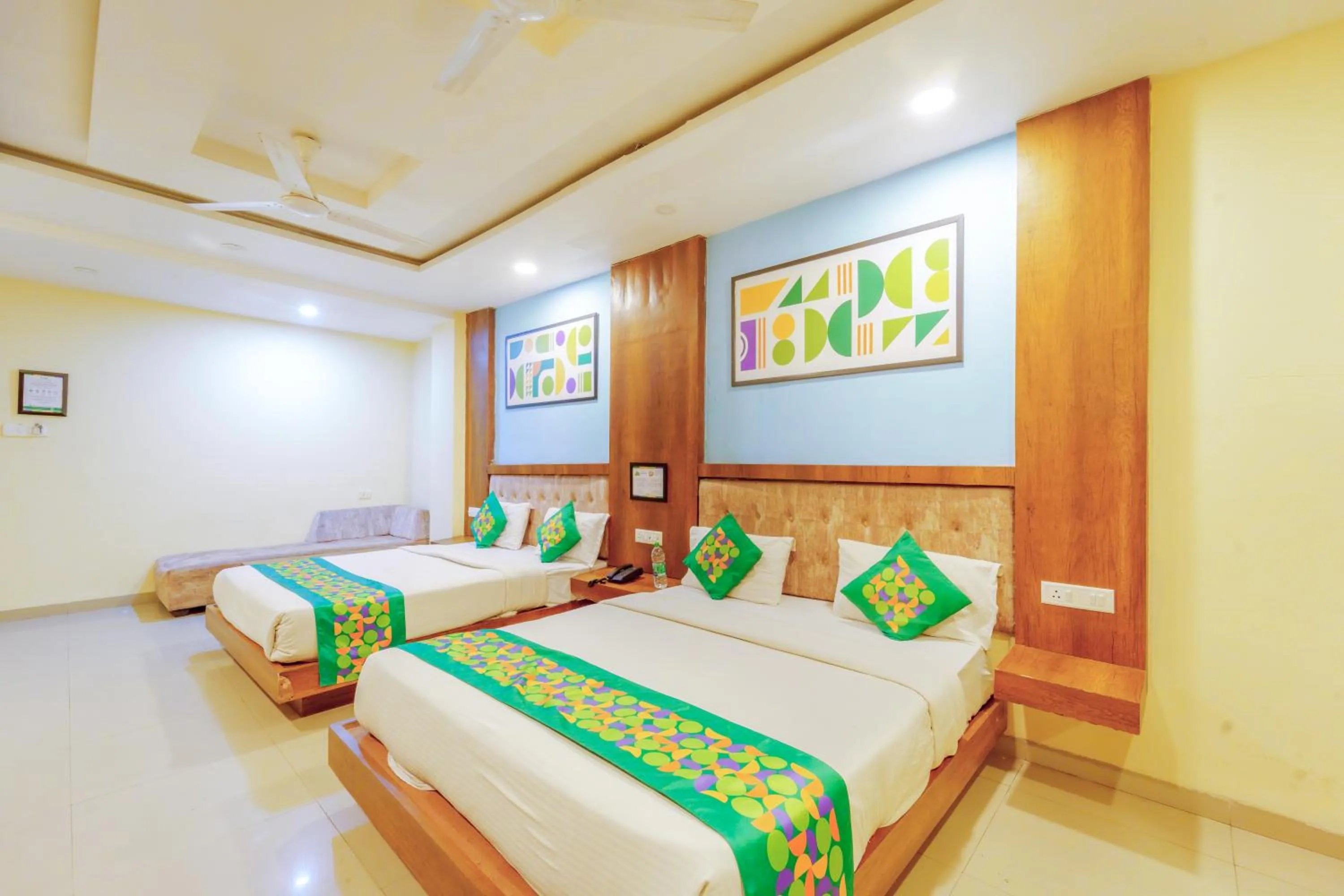 Bed in Treebo Royal Empire Indore