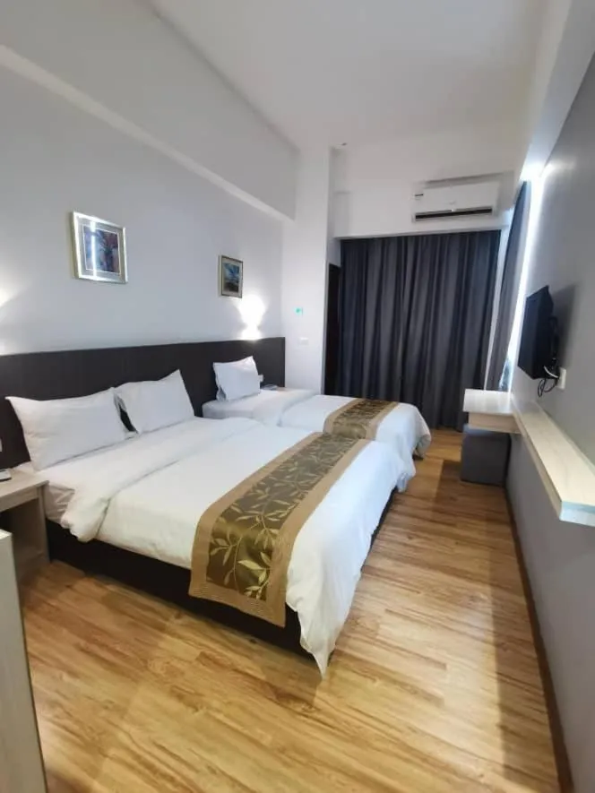 TV and multimedia, Bed in Sentral View Hotel Bintulu