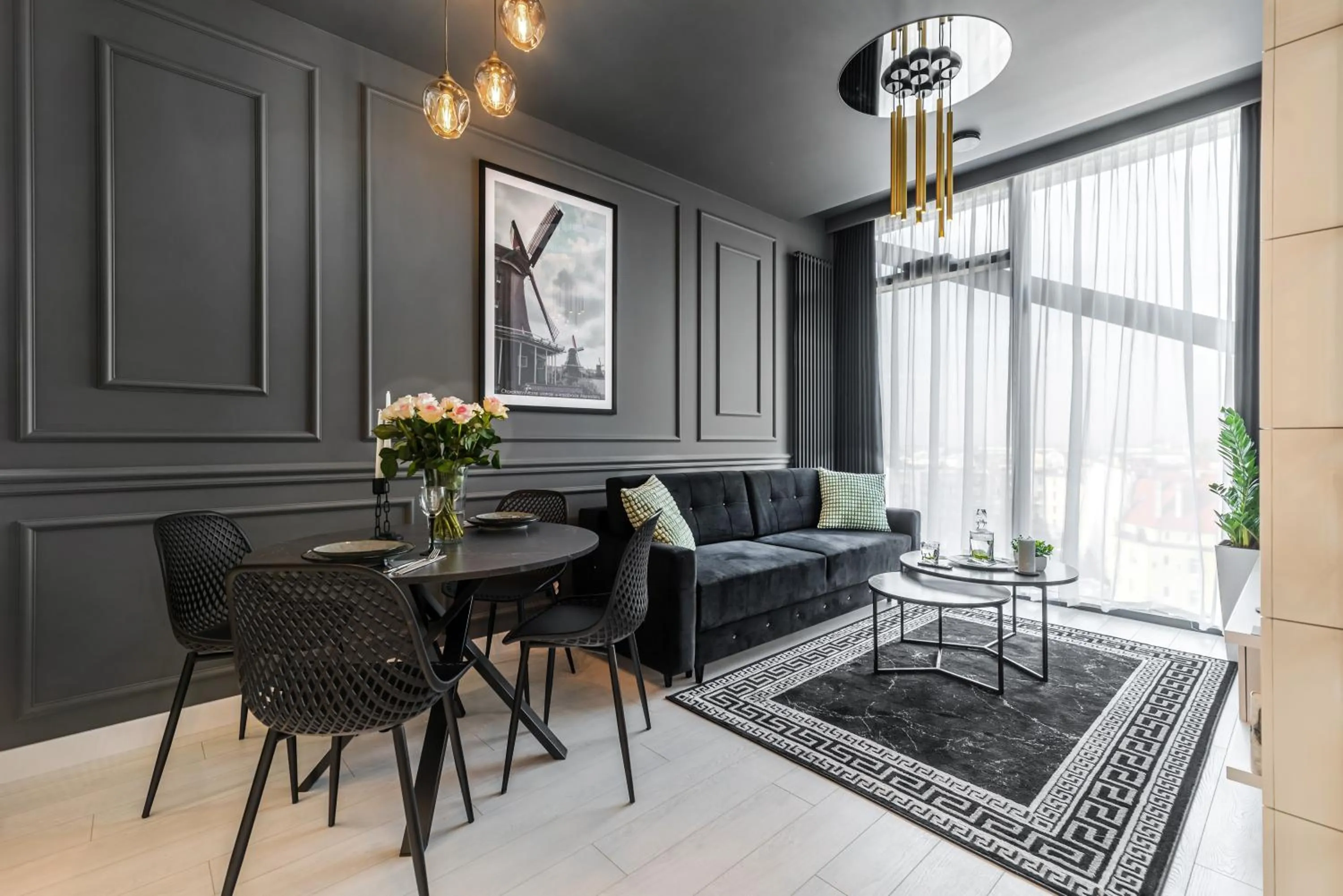 Living room in Q18 ApartHotel