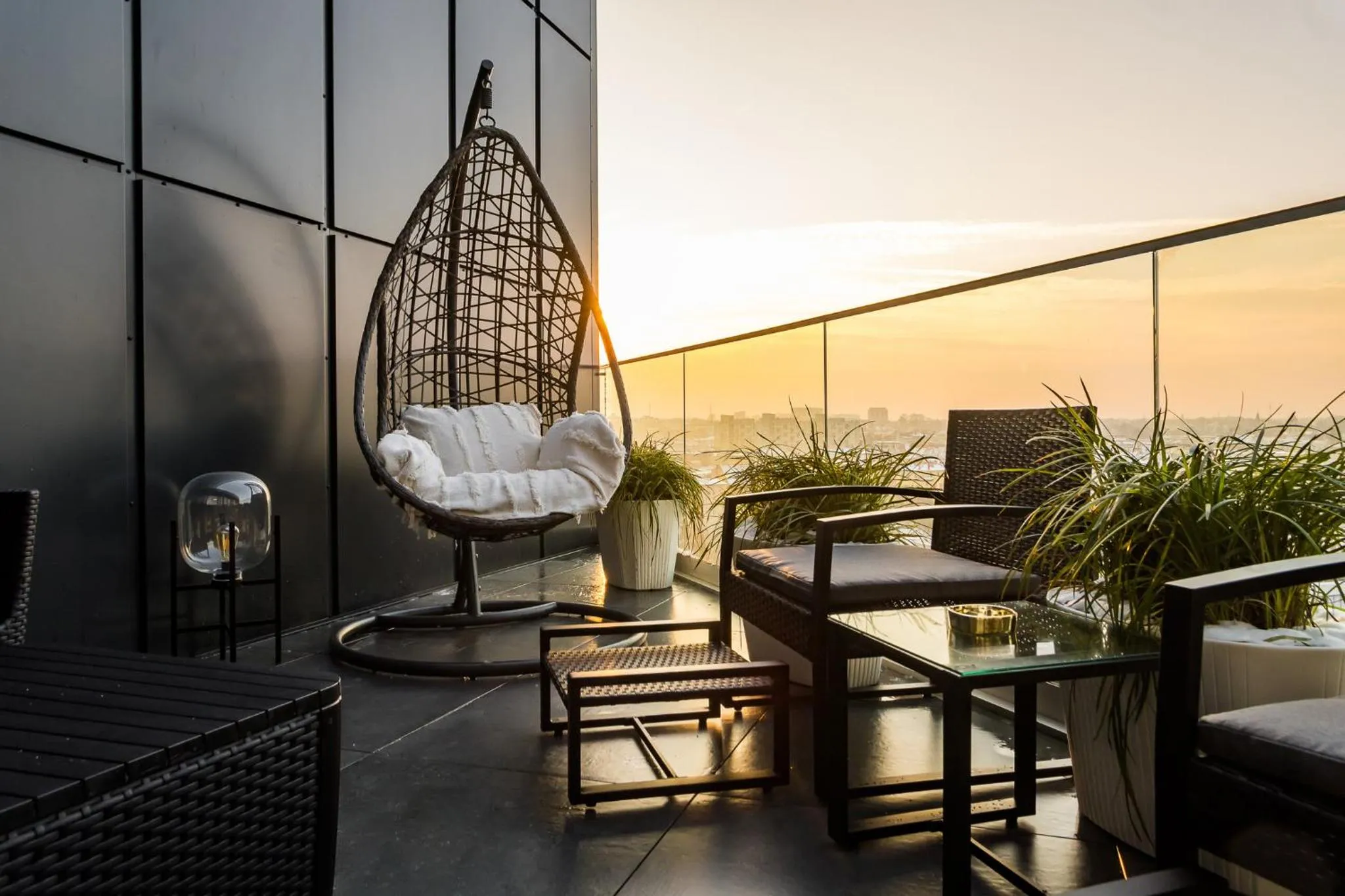 Patio in Q18 ApartHotel