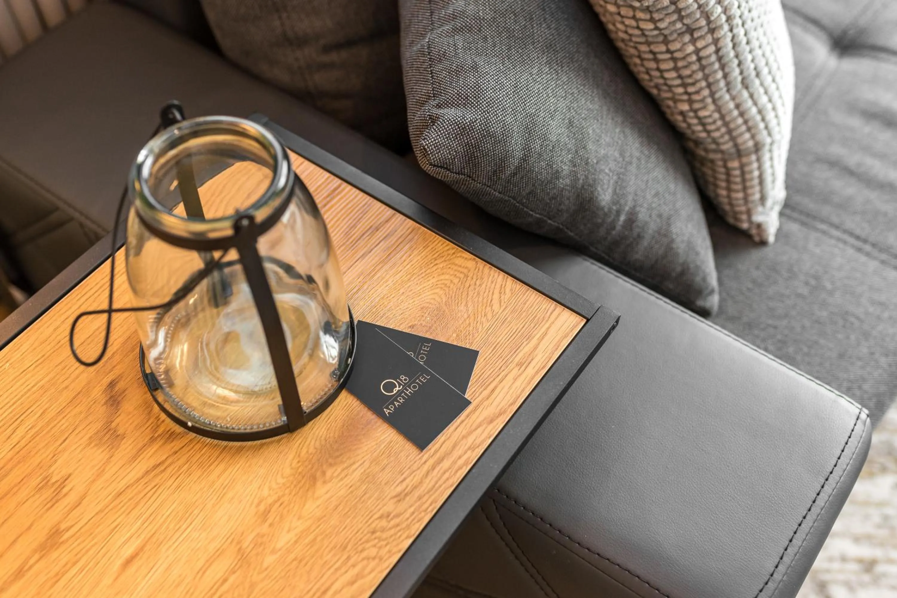 Living room in Q18 ApartHotel