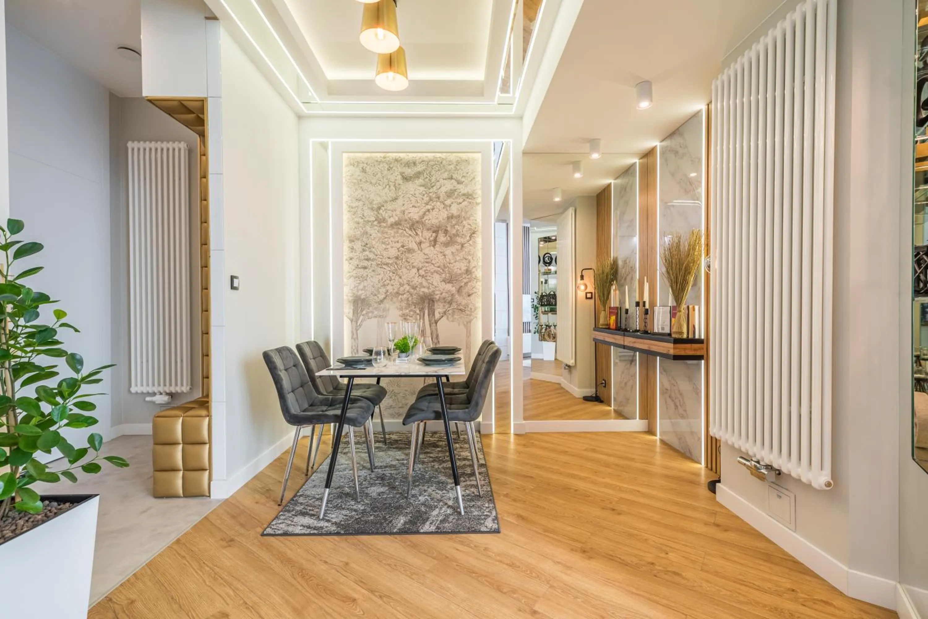 Kitchen or kitchenette in Q18 ApartHotel