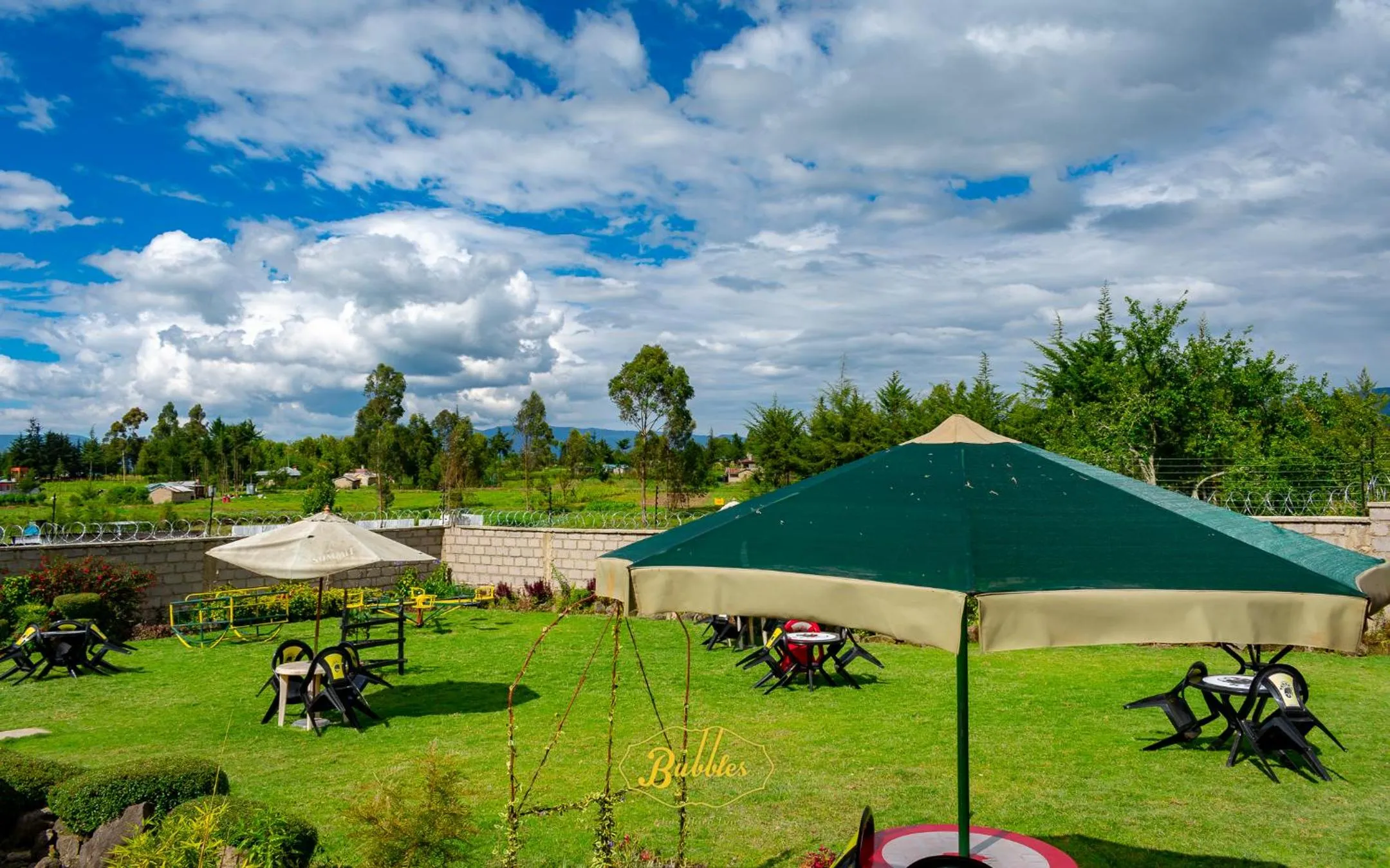 Garden in Bubbles Lodge Kinangop